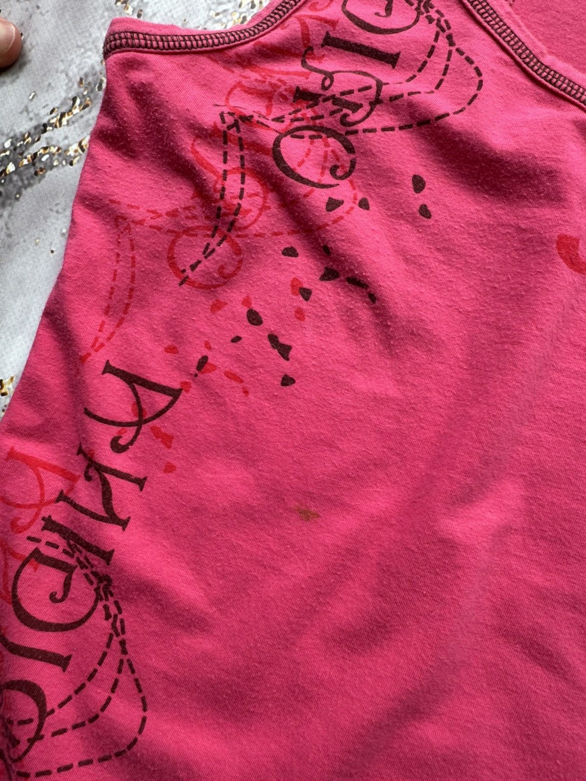Japanese Brand Vintage Graphic Tank Top Size S / US 4 / IT 40 - 5 Thumbnail