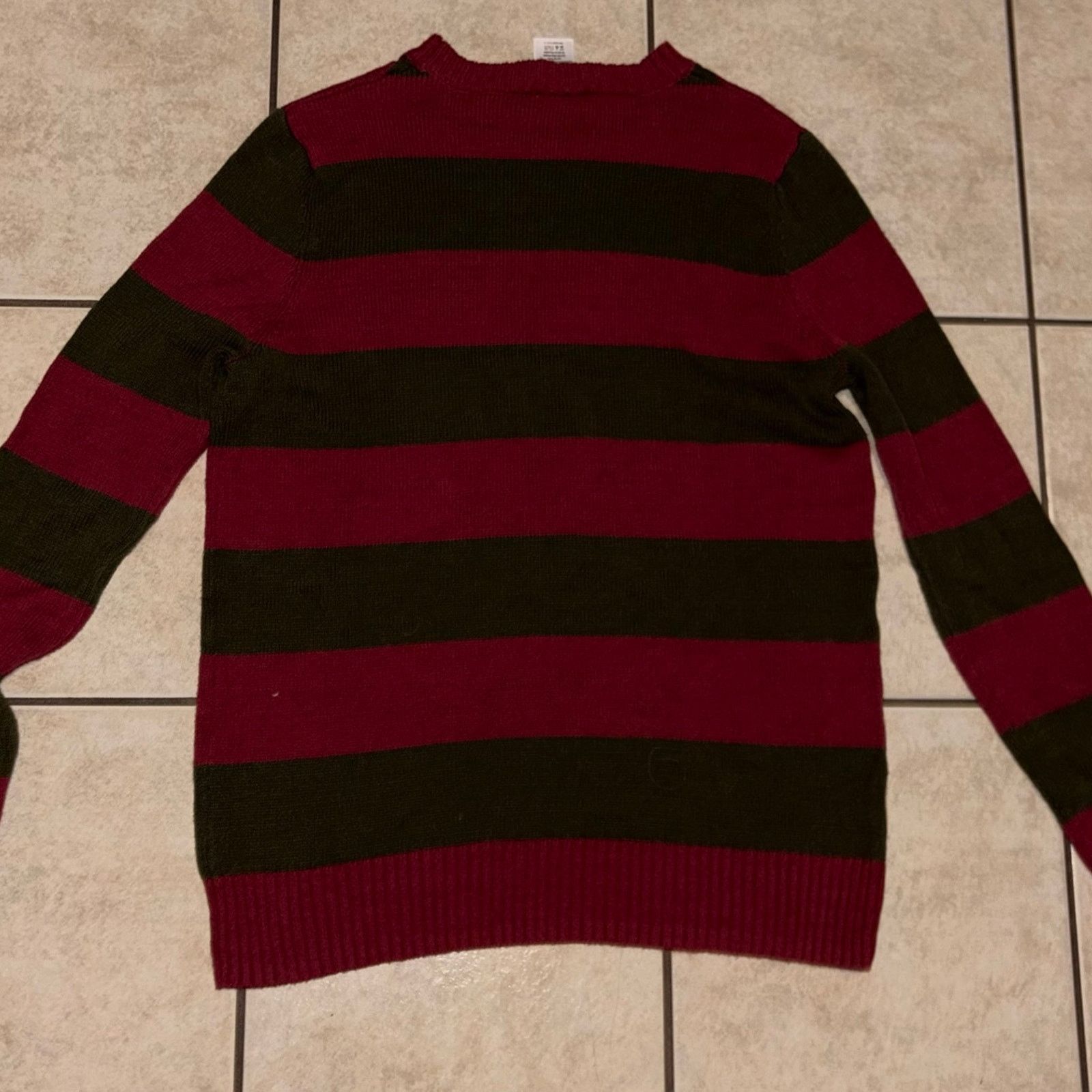 Warner Bros A nightmare on elm street Freddy Krueger Sweater small men’s Size US S / EU 44-46 / 1 - 4 Thumbnail
