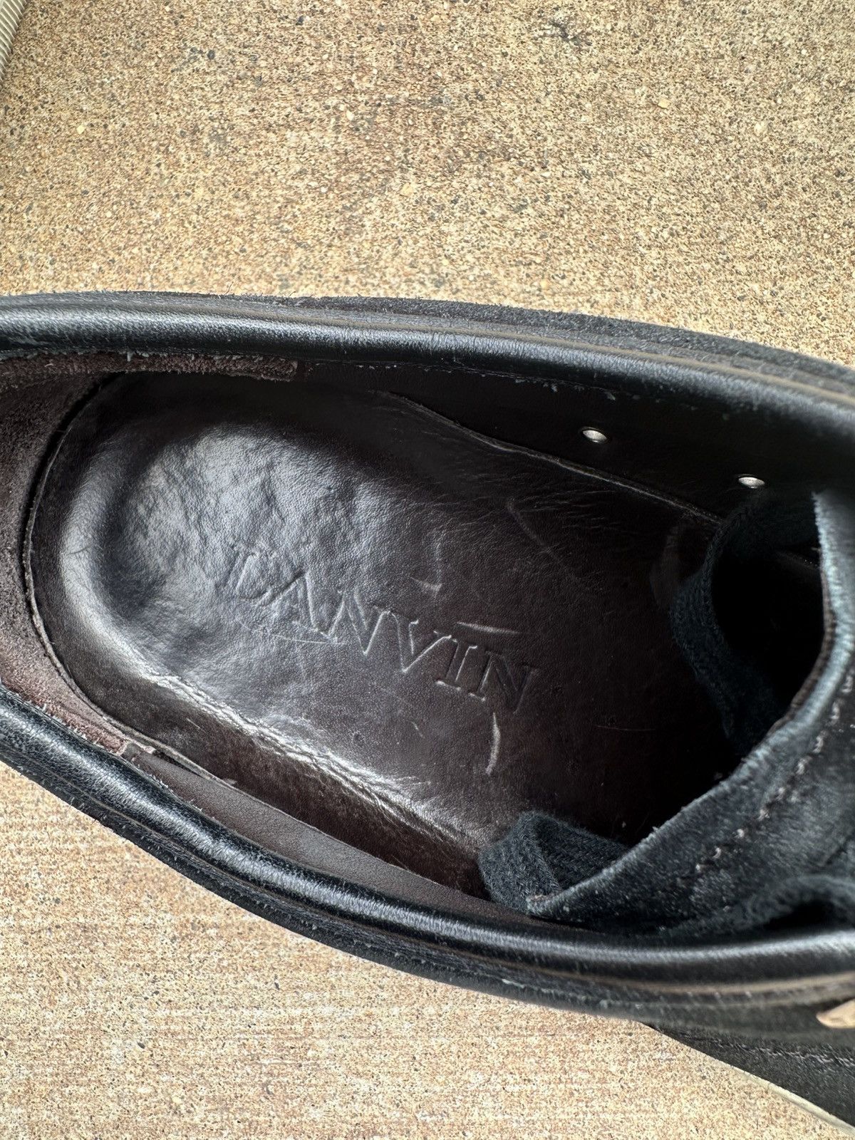 Lanvin Lanvin DBB1 LEATHER & SUEDE Size US 9 / EU 42 - 7 Thumbnail