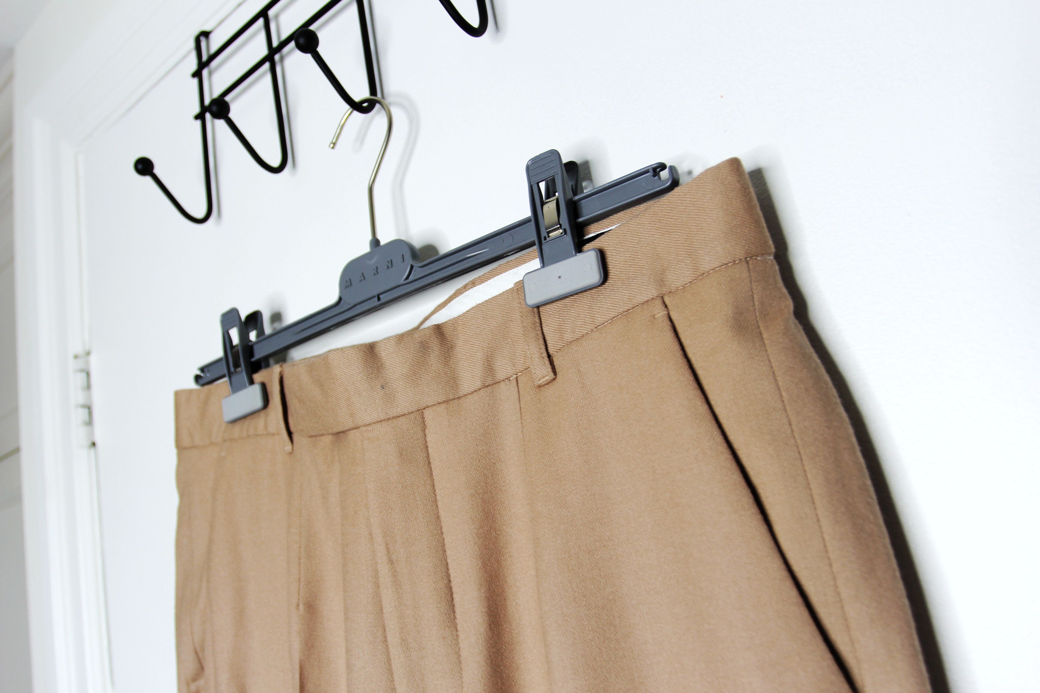Other BNWT AW25 ECOLE DE PENSEE OLD ROSE BRUSHED WOOL PANTS 42 Size US 36 / EU 52 - 4 Thumbnail