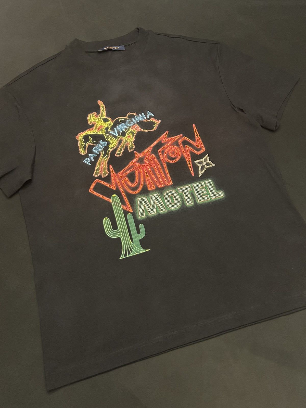 Louis Vuitton Louis Vuitton Rodeo Black Tee Size US M / EU 48-50 / 2 - 1 Thumbnail