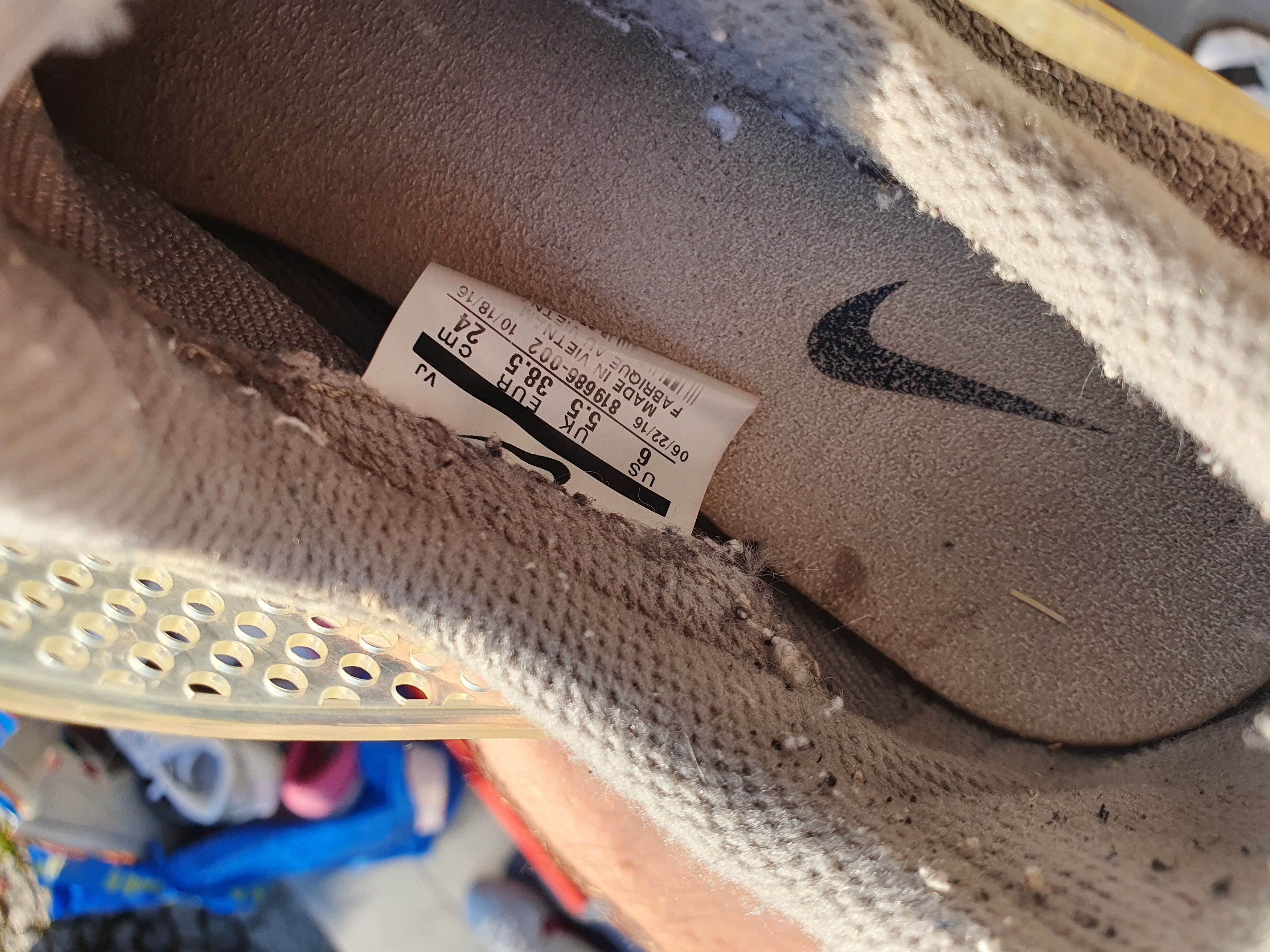 Nike 2016 Nike Sock Dart Medium Grey Comfort Size US 6 / IT 36 - 5 Thumbnail