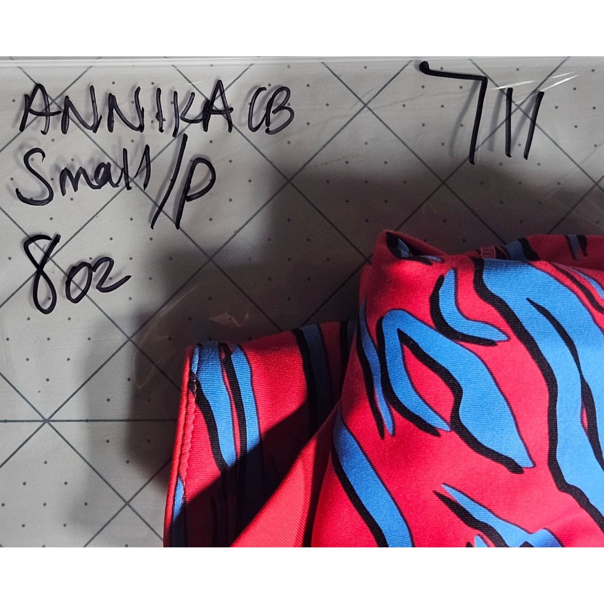 Other Annika Women’s Polo Shirt Red/Blue Zebra S UPF 50+ Golf Gorp Size S / US 4 / IT 40 - 7 Thumbnail