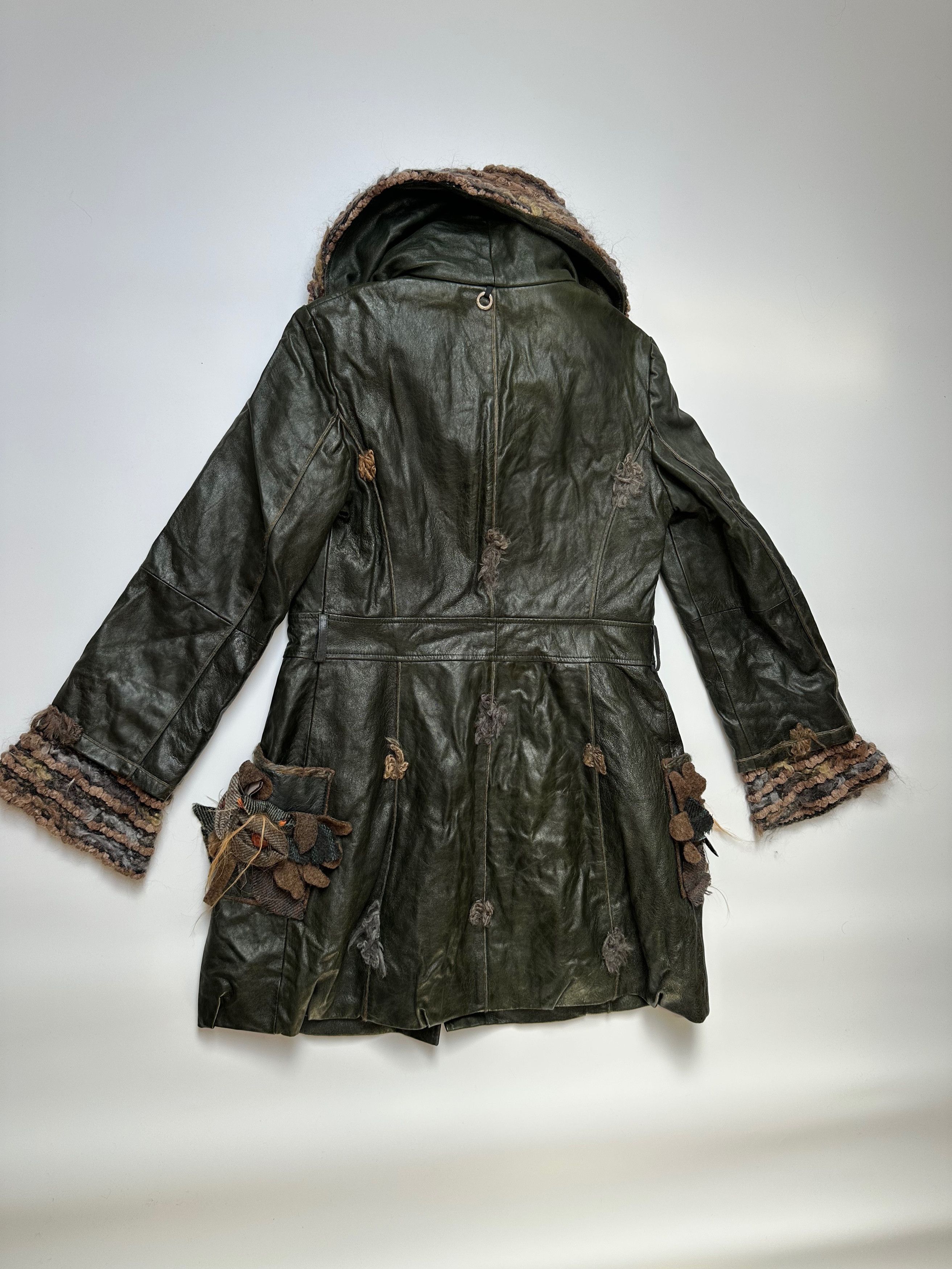 Other Save The Queen Leather Avant Garde Coat jacket Size M / US 6-8 / IT 42-44 - 10 Thumbnail