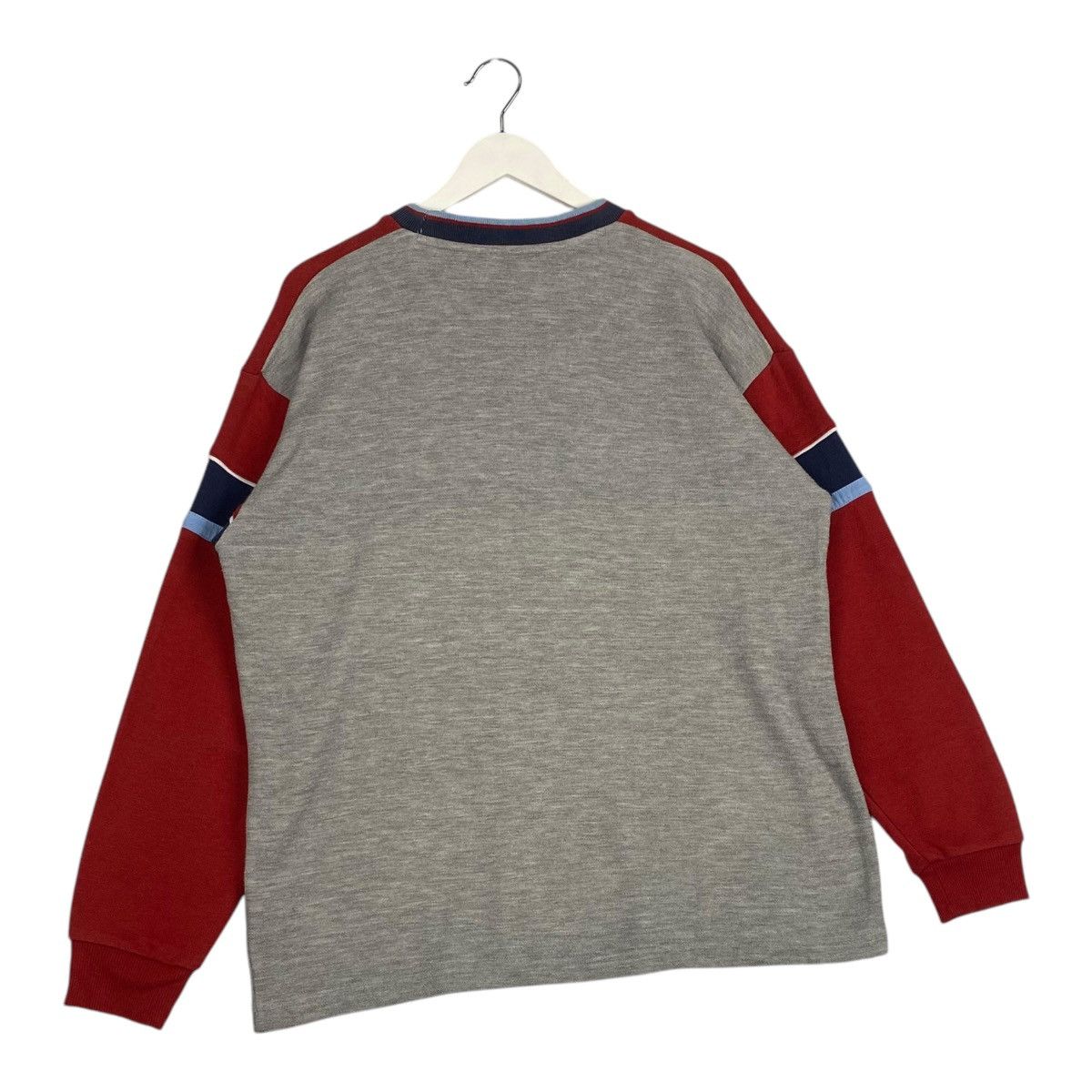 Fila × Vintage Vintage Fila Long Sleeve T-Shirt Embroidered Gray Size US L / EU 52-54 / 3 - 9 Thumbnail