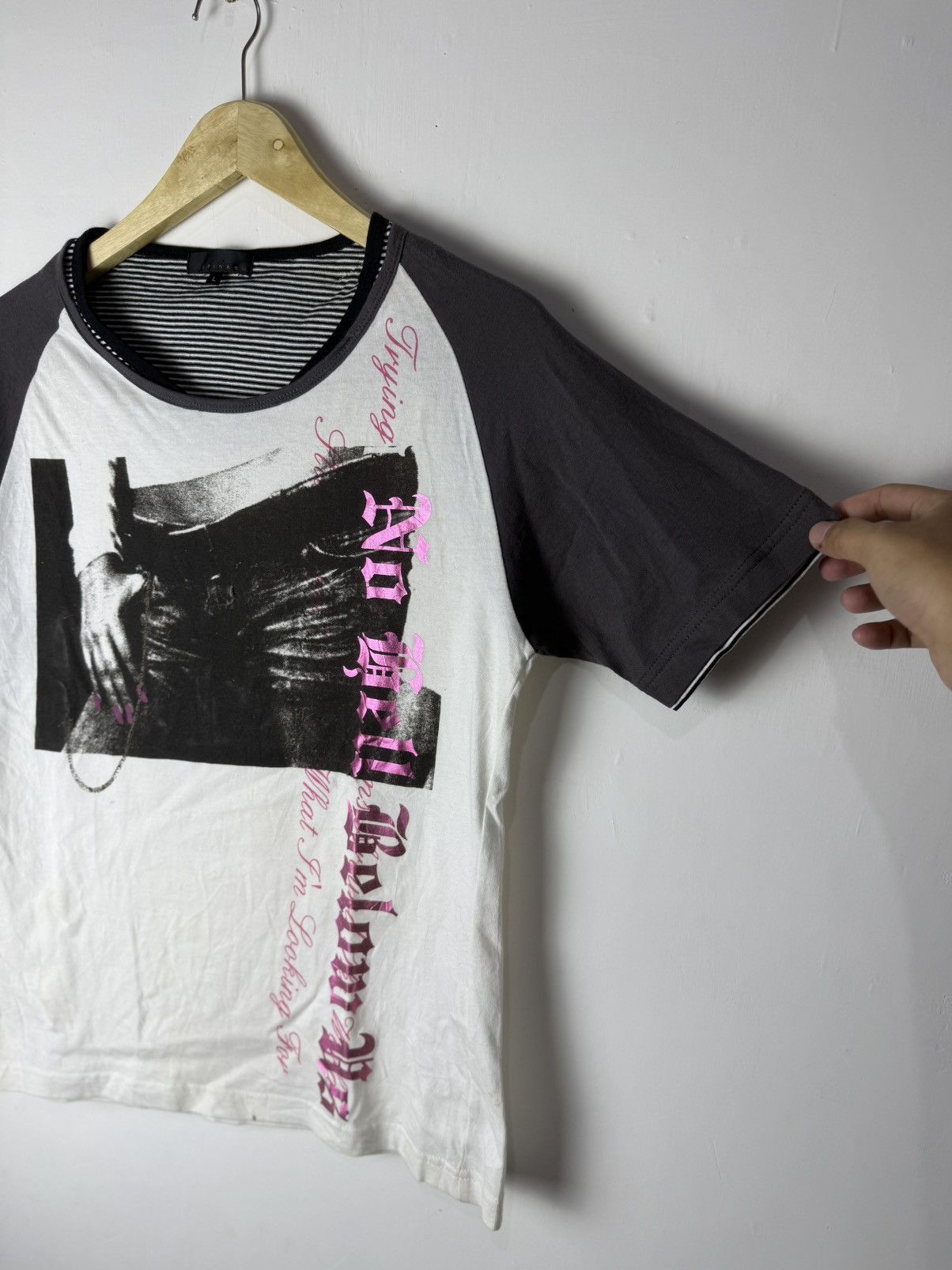 Hysteric Glamour Spinash poem tee Size US M / EU 48-50 / 2 - 3 Thumbnail