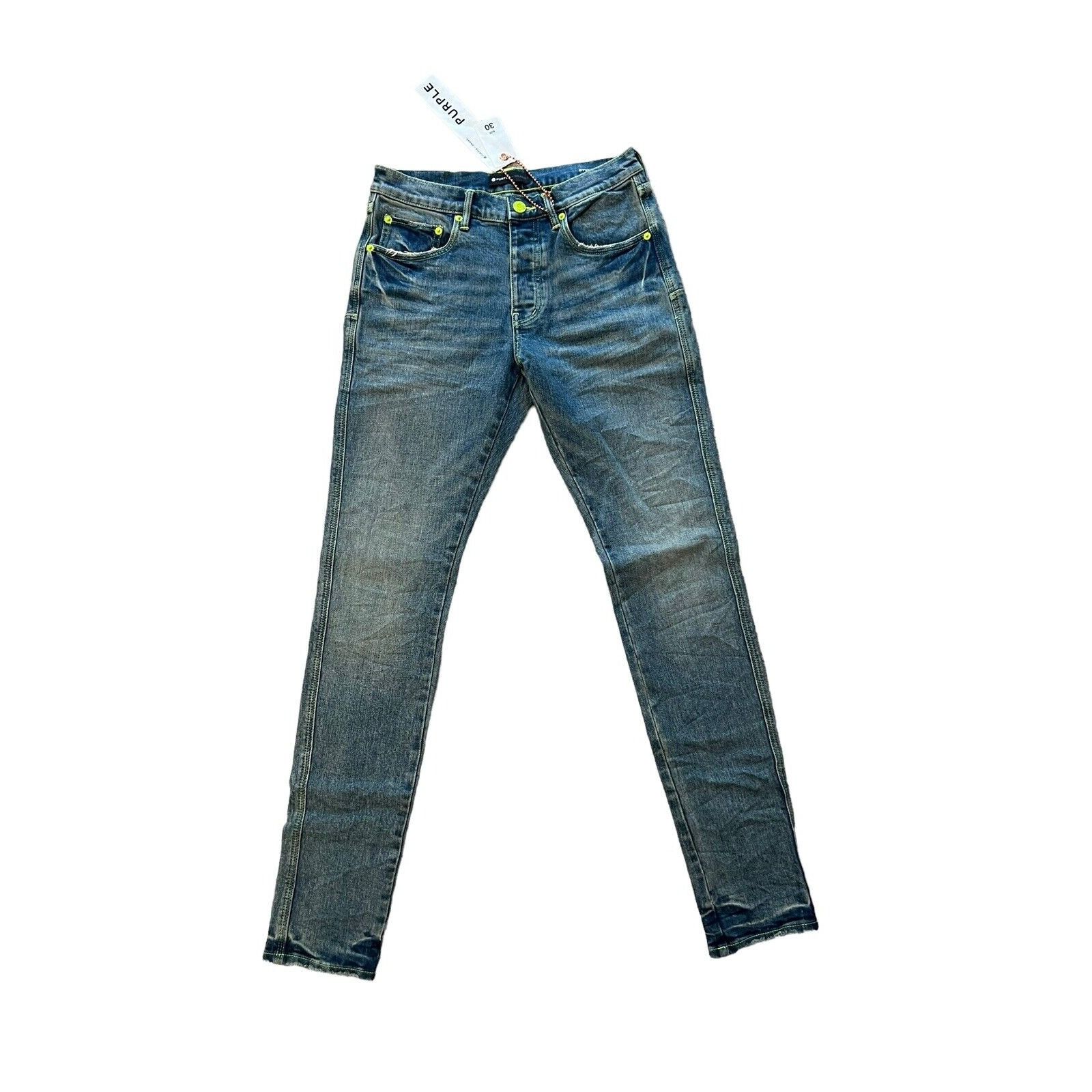 image of Jeans Mens Blue Slim Fit P001 $265 Size 30/30