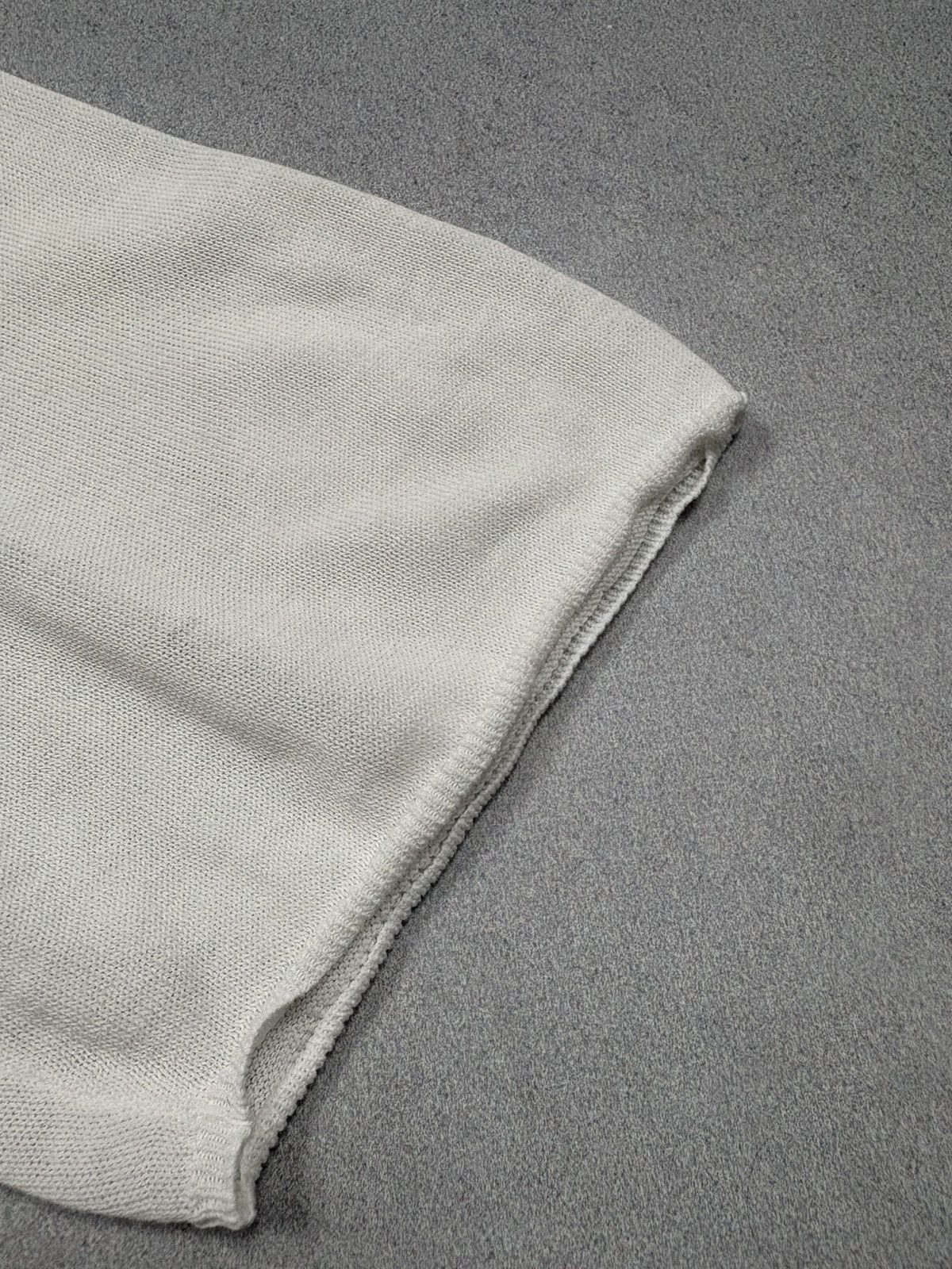 Jil Sander Jil Sander Archive Knit Panel Minimalist Tee Italy 2000s Y2K Size M / US 6-8 / IT 42-44 - 10 Thumbnail