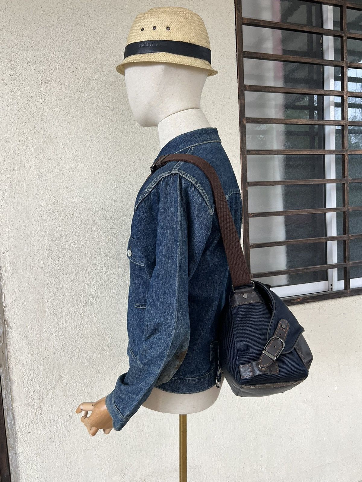 Japanese Brand Lin-ku Japan Hybrid Messenger Bag Size ONE SIZE - 6 Thumbnail