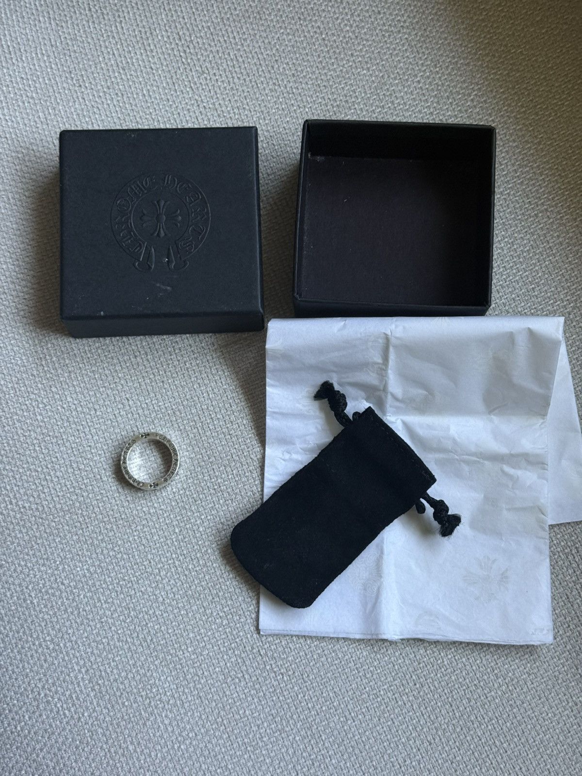 Chrome Hearts Chrome Hearts “Forever” spacer ring Size ONE SIZE - 3 Thumbnail