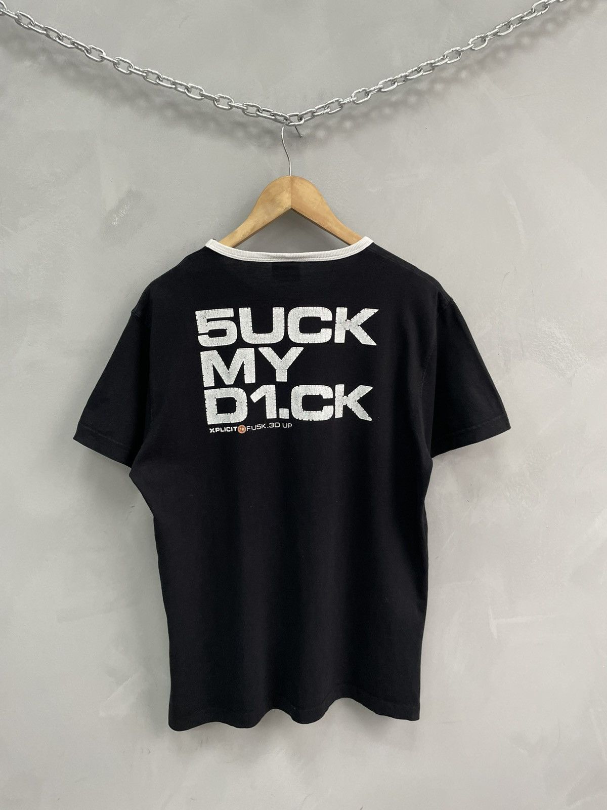 Vintage Rare suck my dick fishbone rap t shirt y2k hype Size US XL / EU 56 / 4 - 9 Thumbnail