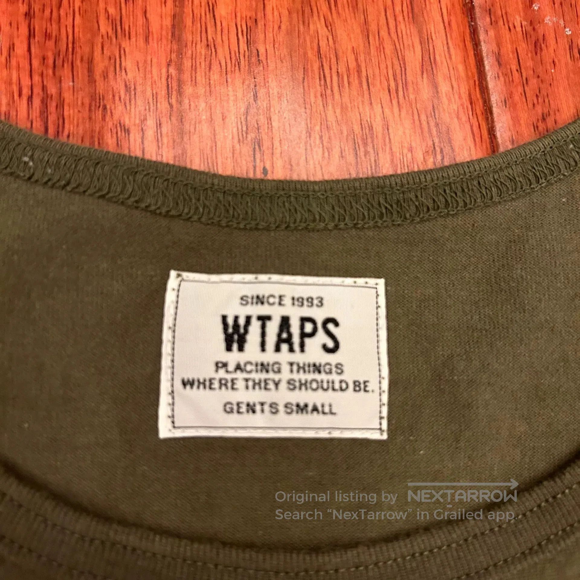 Wtaps WTAPS Classic Red Label Vest. Size US S / EU 44-46 / 1 - 5 Thumbnail