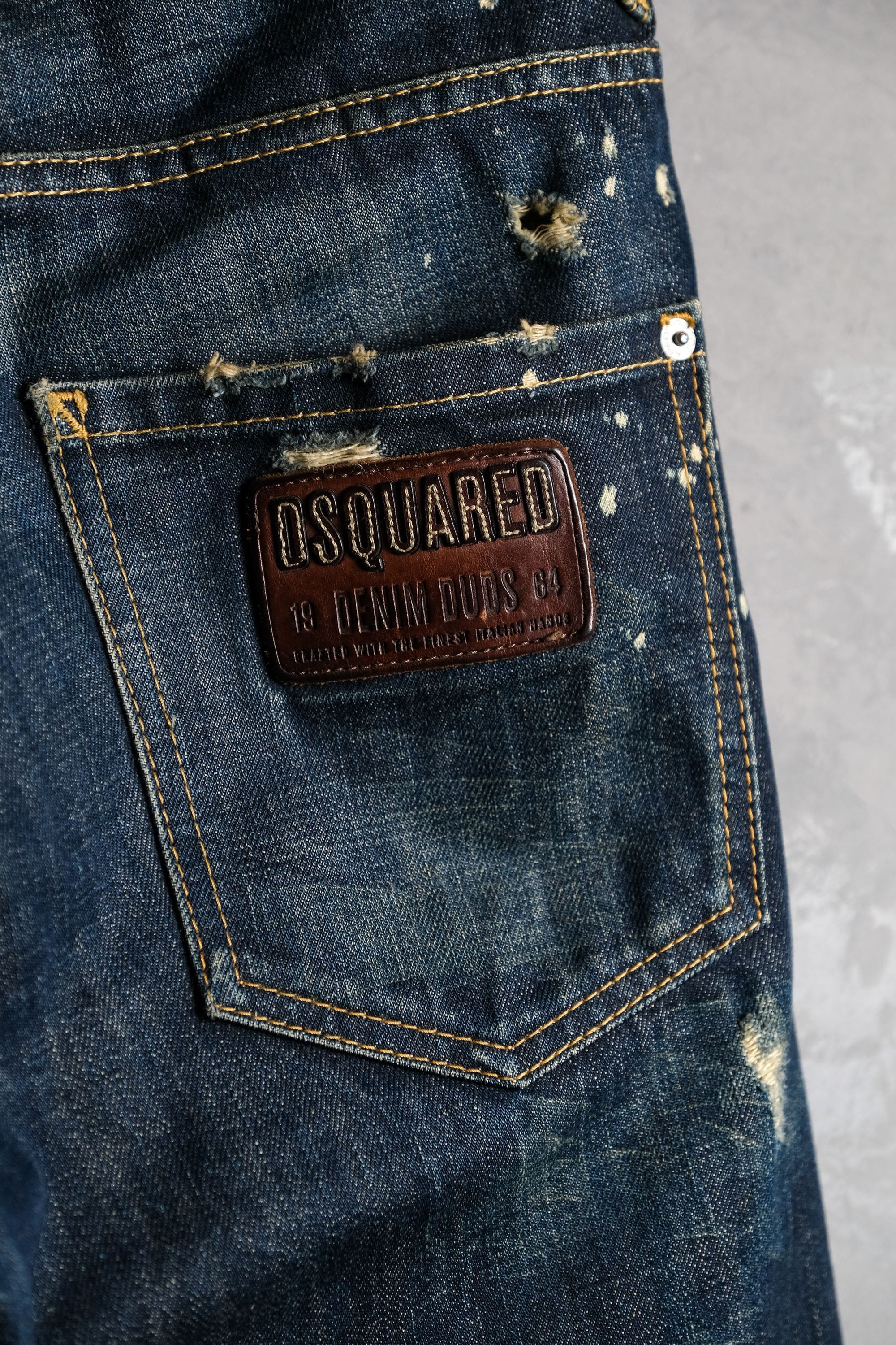 Dsquared2 Dsquared2 Washed Distressed Jeans Made in Italy Size US 28 / EU 44 - 7 Thumbnail