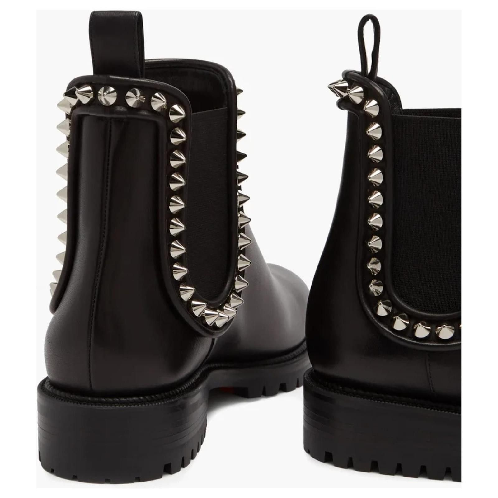 Christian Louboutin o1s1wg110924 Ankle Boots in Black Size US 6 / IT 36 - 3 Thumbnail