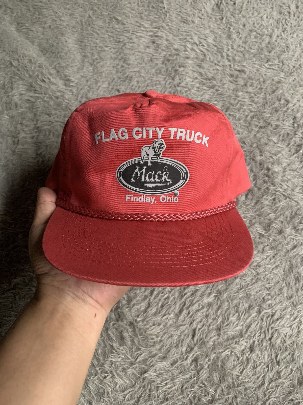 Vintage Vintage Mack Trucks Rope Hat Size ONE SIZE - 1 Thumbnail