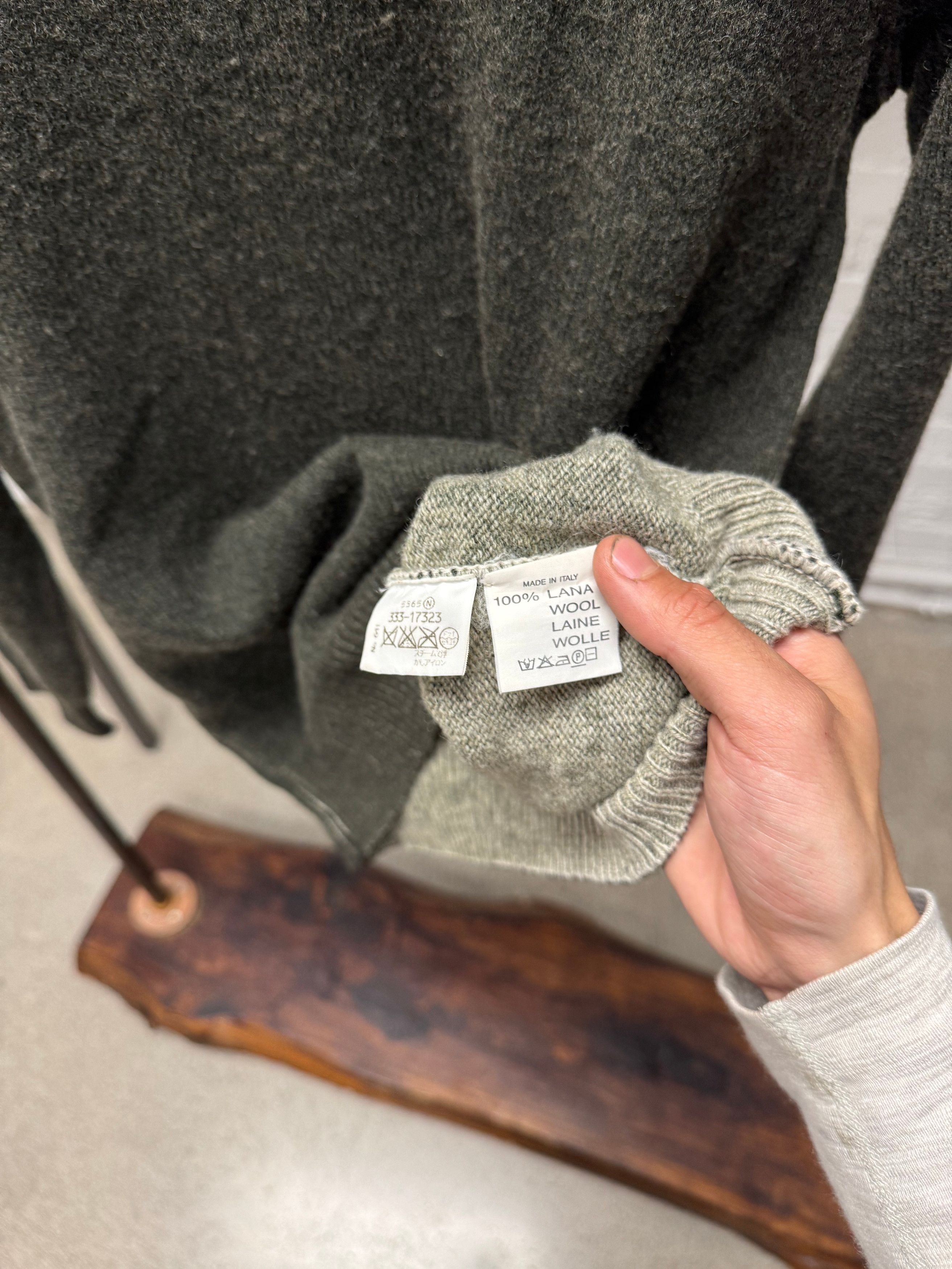 Maison Margiela 90s Maison Margiela ‘Miss Deanna’ Produced Wool Sweater Size US M / EU 48-50 / 2 - 6 Thumbnail