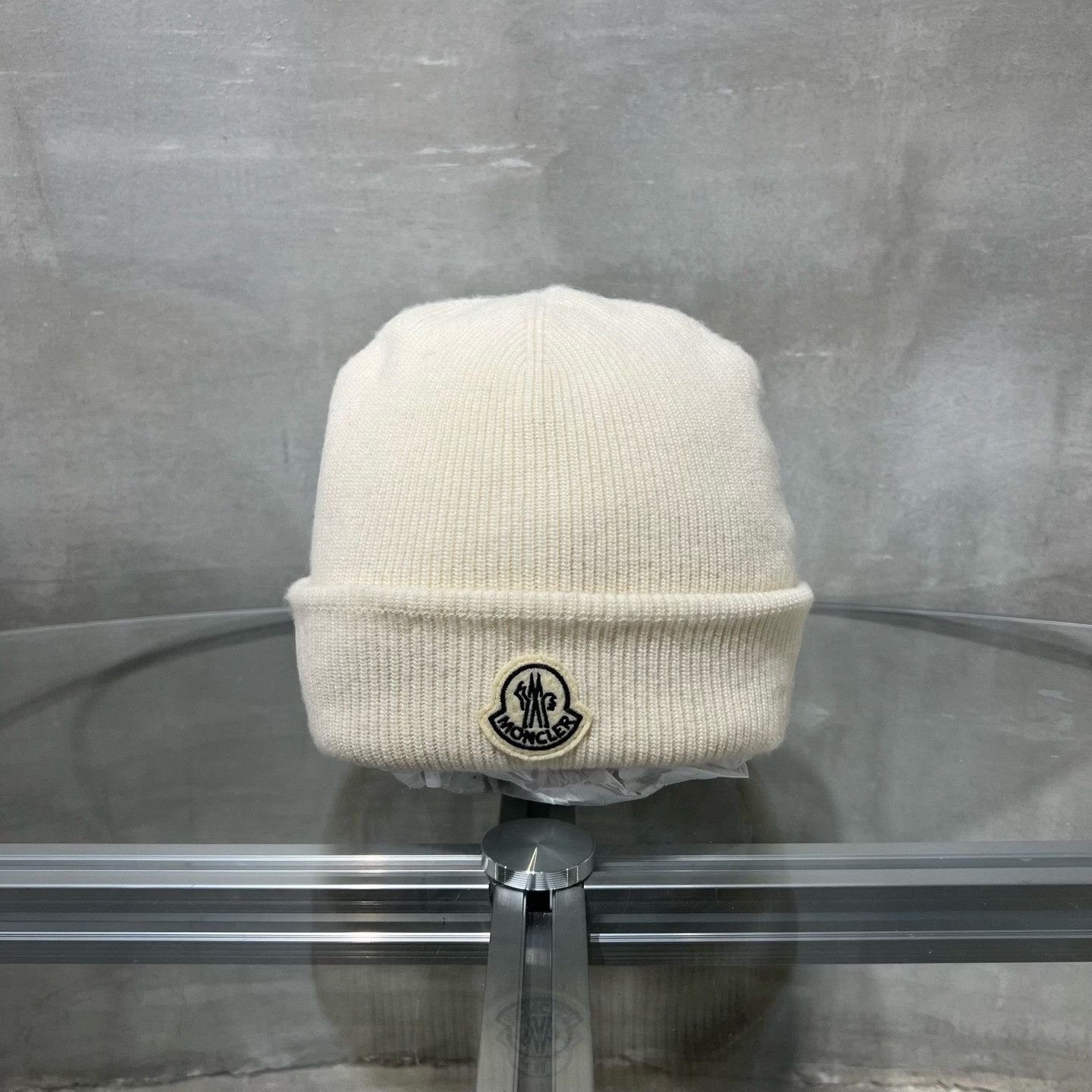 Moncler Moncler Frgmt Embroidered Beanie Size ONE SIZE - 1 Thumbnail