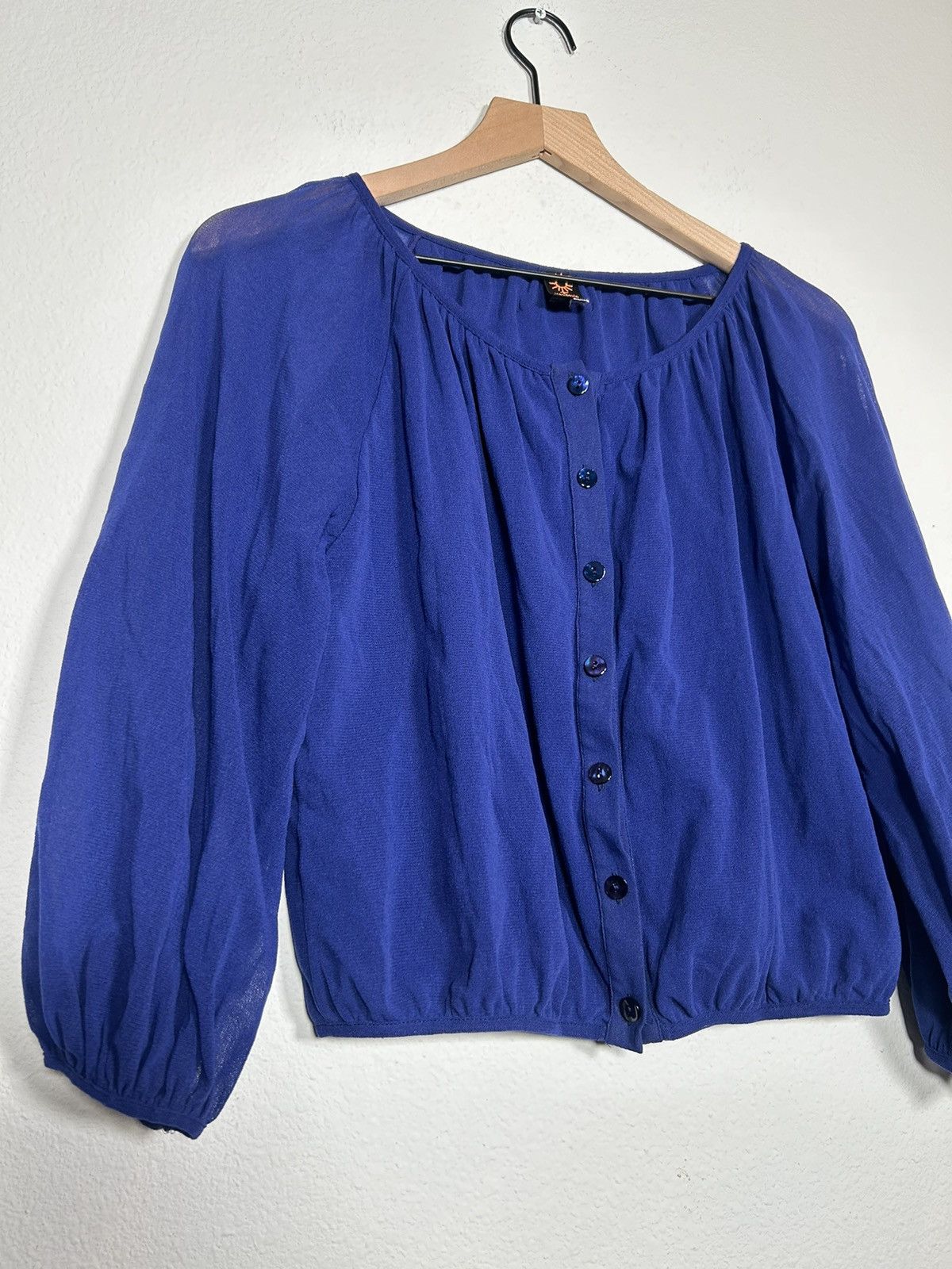 Jean Paul Gaultier Mesh double layered cardigan Size M / US 6-8 / IT 42-44 - 2 Thumbnail
