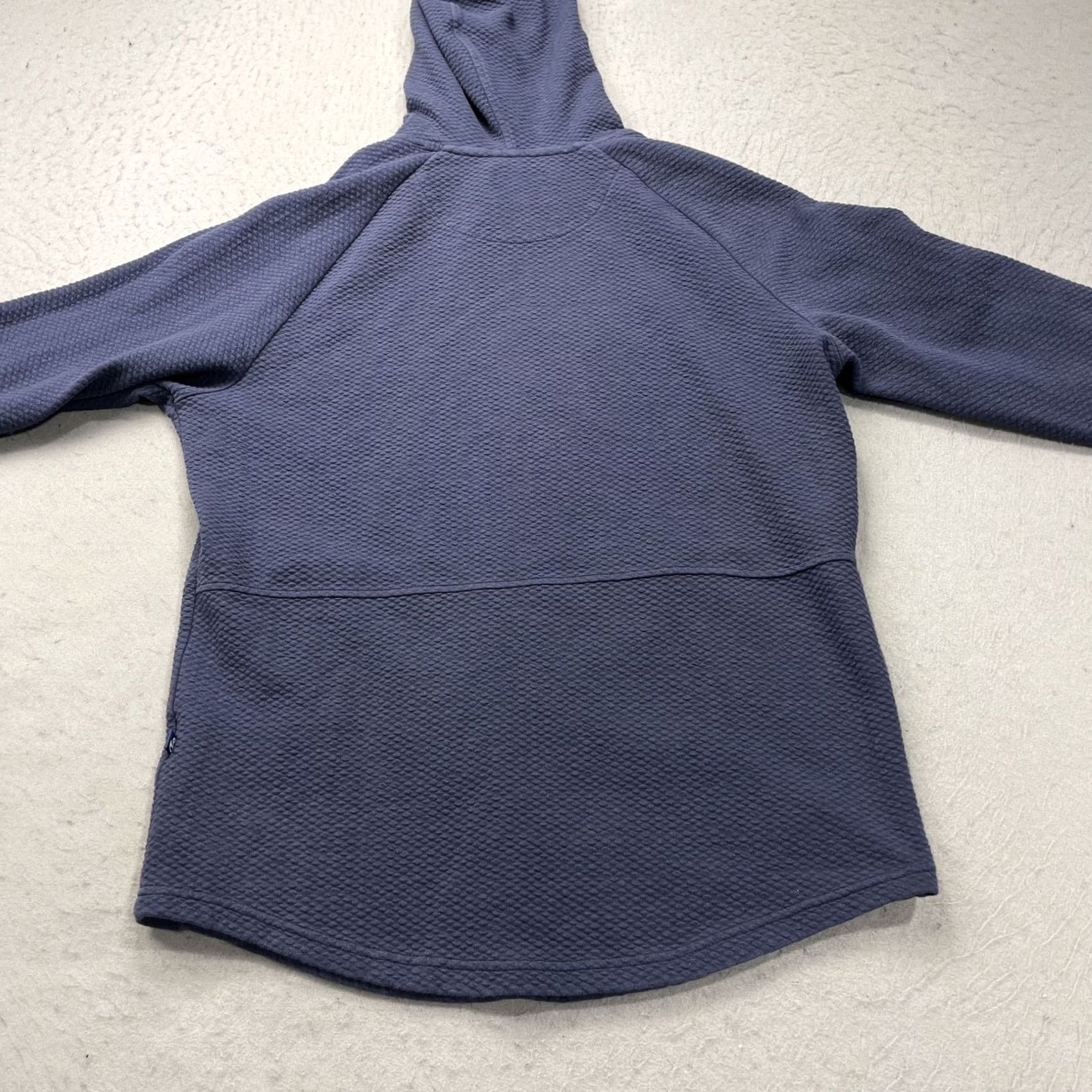 Vintage Swannies Golf Hoodie Mens Medium Blue Textured Knit Pullover Sweatshirt Solid Size US M / EU 48-50 / 2 - 6 Thumbnail