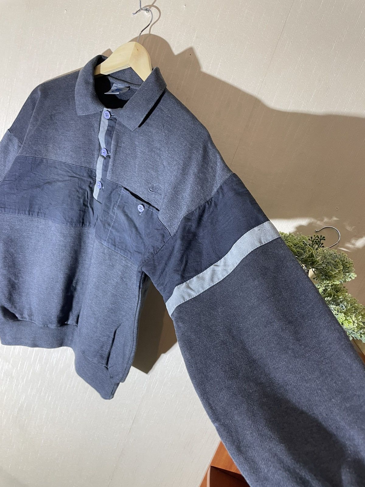 Nike × Vintage Nike vintage y2k streetwear sweatshirt 90s Size US M / EU 48-50 / 2 - 10 Thumbnail