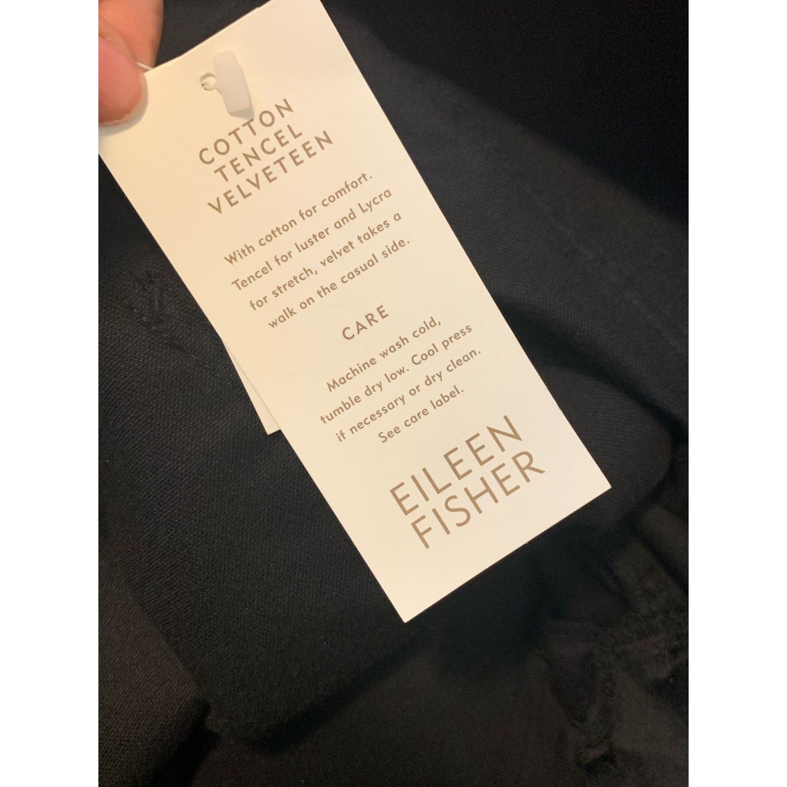 Eileen Fisher Eileen Fisher velvet straight legs dress pants size Large Size 38" / US 16 / IT 52 - 5 Thumbnail