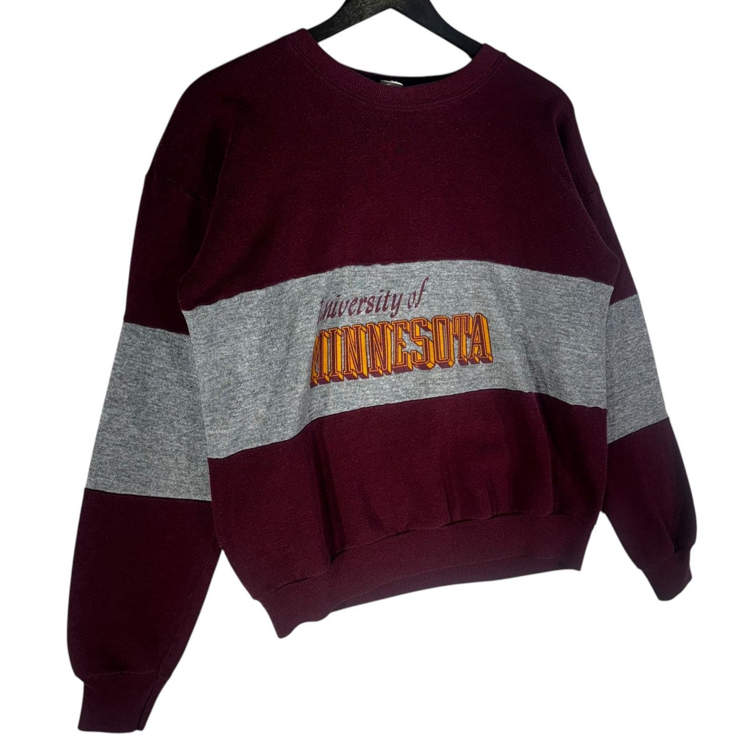 Vintage Vintage University Of Minnesota Spellout Crewneck 90s Size US L / EU 52-54 / 3 - 4 Thumbnail