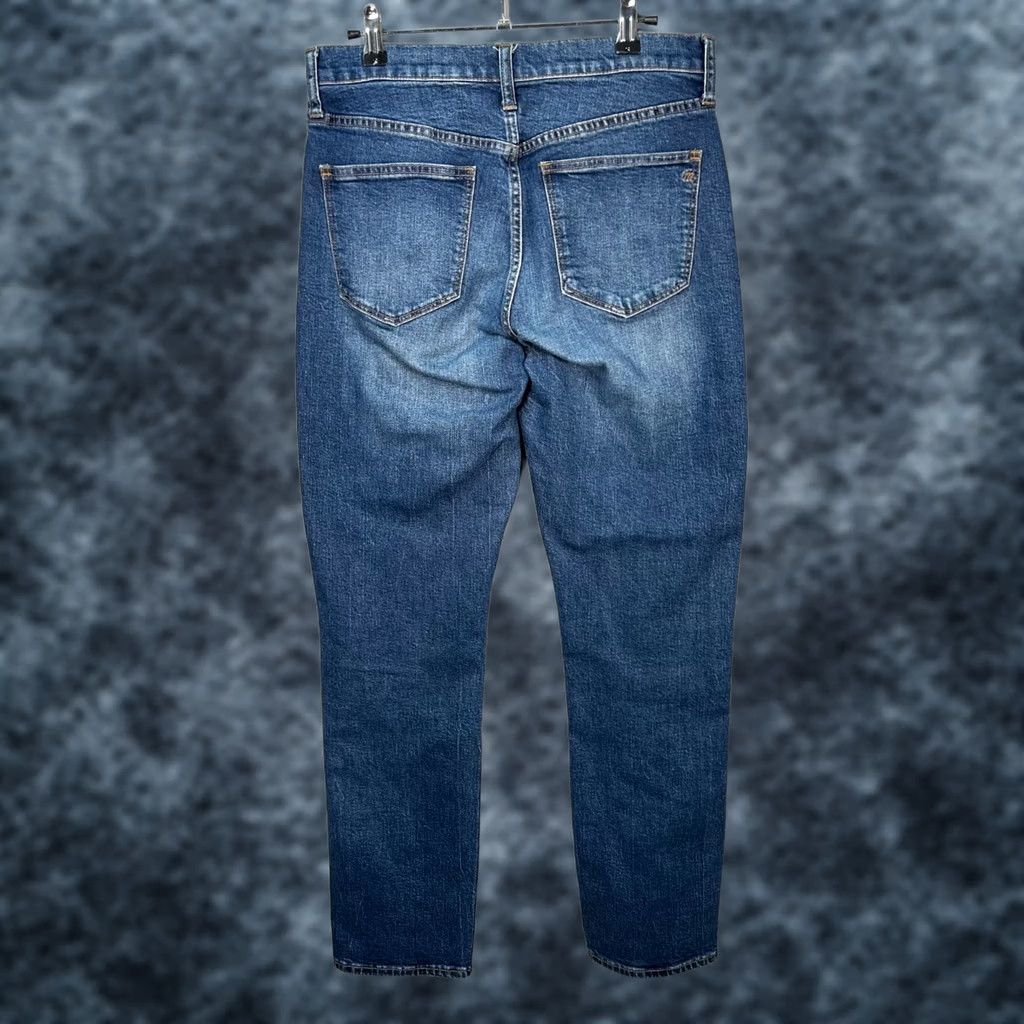 Madewell Madewell Jeans Denim Straight Leg 28 Adult Womens Blue 30 Inseam High Rise Regular Size 28 Cruiser Straight Leg Jeans Blue Denim Womens Size 28" / US 6 / IT 42 - 1 Thumbnail