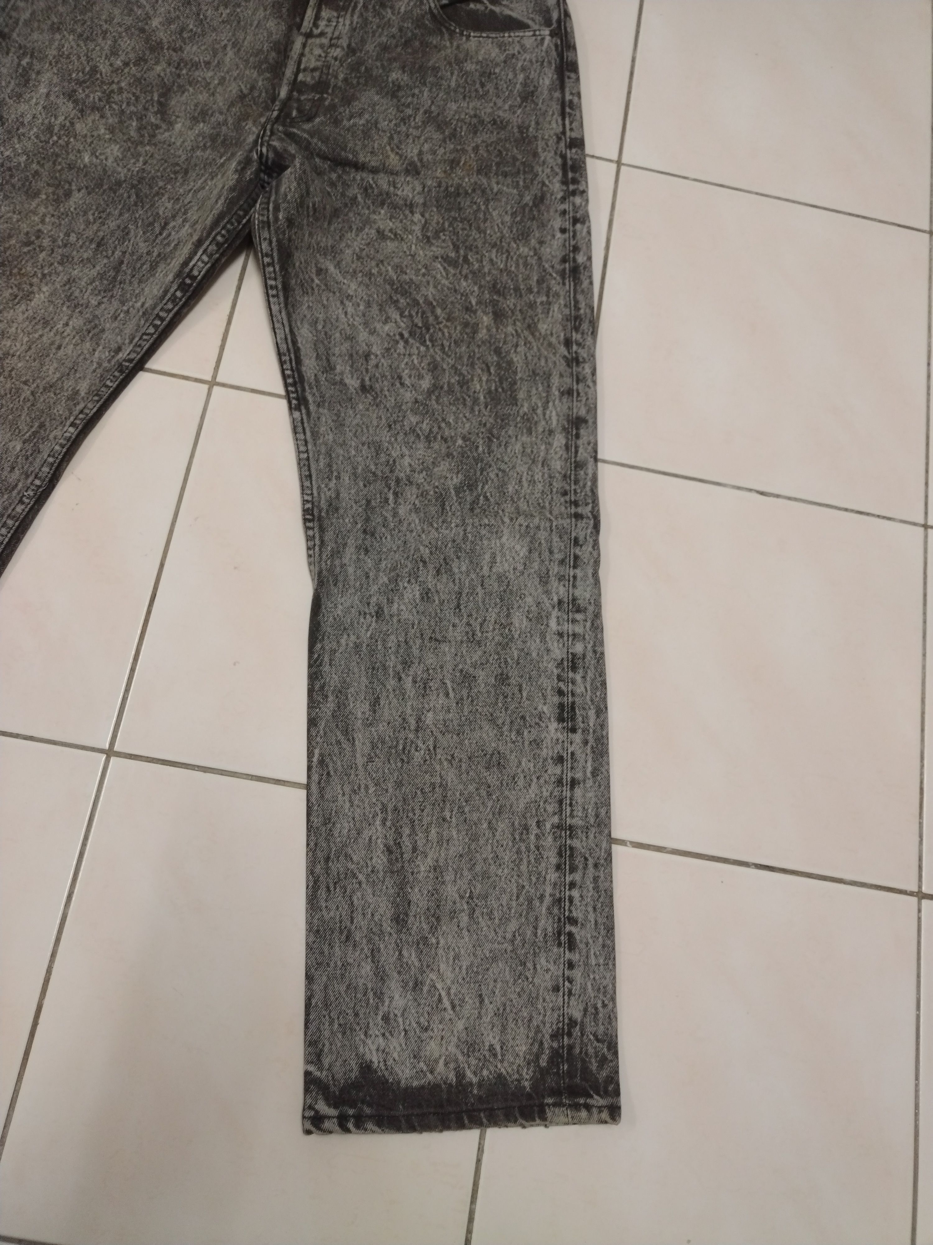 If Six Was Nine × Levi's 💥Sendoffer💥 Rare acid wash Levis 501 80's black 36X 30 Size US 36 / EU 52 - 21 Thumbnail
