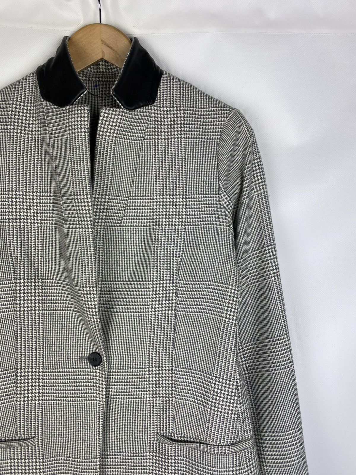 Allsaints Allsaints Leni Coat Ladies Wool Check Jacket size US 6 EU 38 Size M / US 6-8 / IT 42-44 - 4 Thumbnail