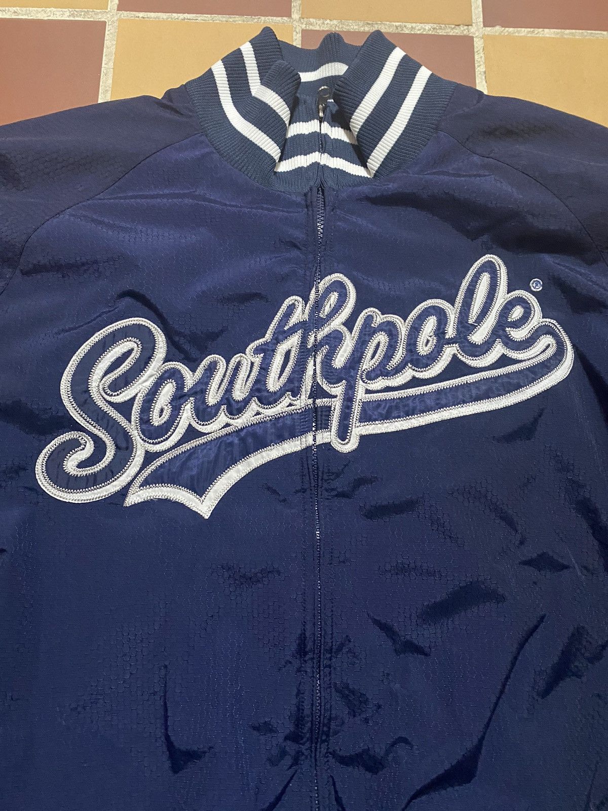 Southpole × Vintage Crazy Y2K SOUTHPOLE Vintage Bomber Jacket Size US XL / EU 56 / 4 - 2 Thumbnail