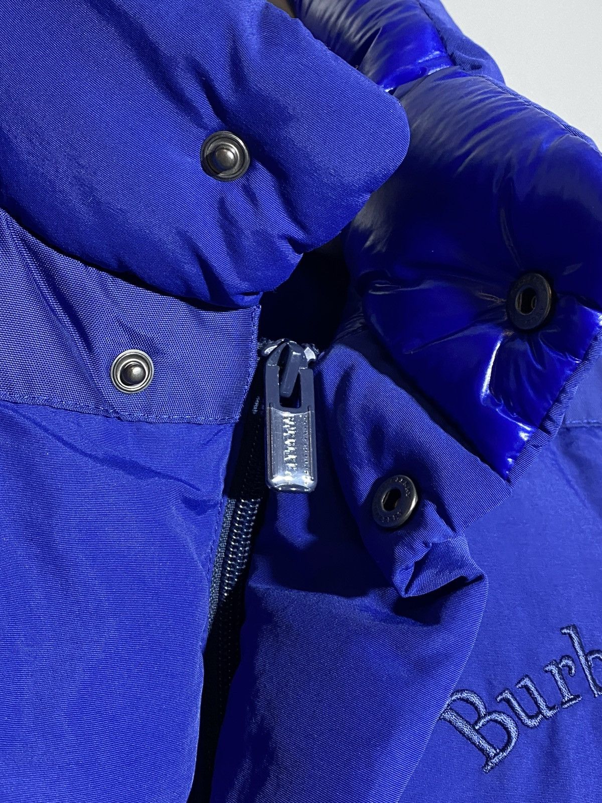 Burberry Burberry Detachable Sleeve Down Filled Jacket Royal Blue Size US M / EU 48-50 / 2 - 11 Thumbnail