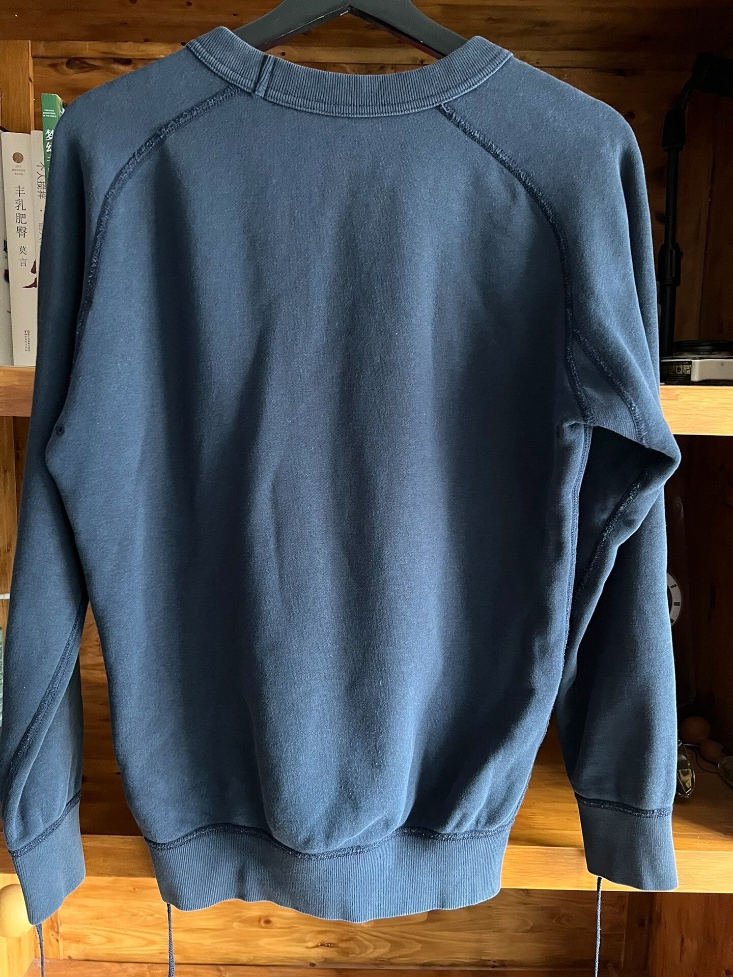Pure Blue Japan Pure Blue Japan Indigo Dyed Sweatshirt Size US M / EU 48-50 / 2 - 4 Thumbnail