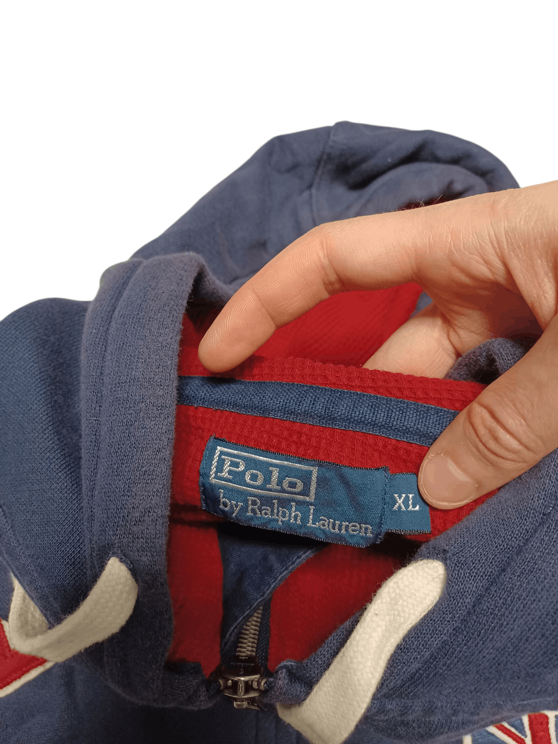 Polo Ralph Lauren BRITAIN POLO RALPH LAUREN VINTAGE RARE LUXURY ZIP HOODIE Size US XL / EU 56 / 4 - 6 Thumbnail