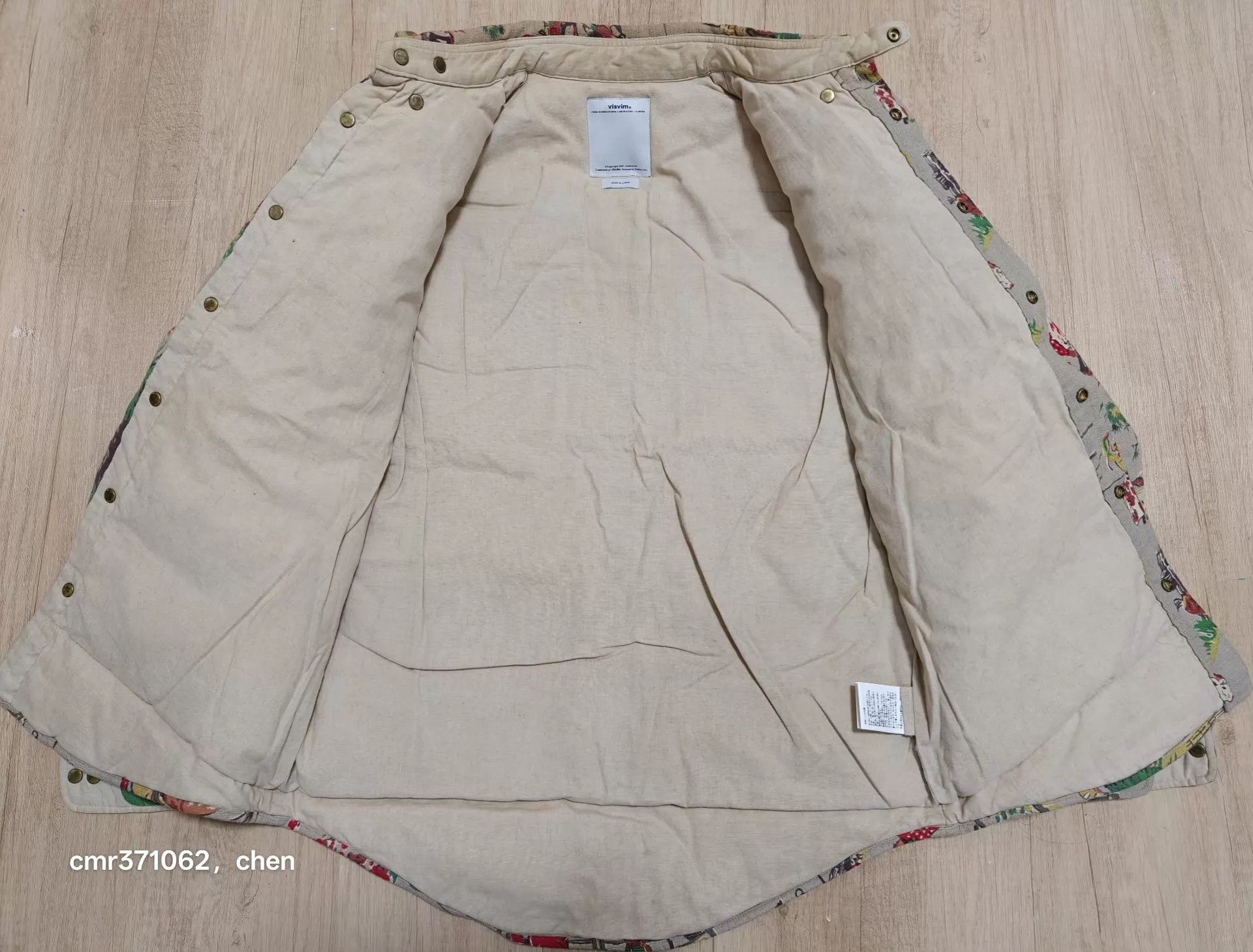 Visvim visvim 14aw kerchief down jacket kapa size 2 cowboy print Size US M / EU 48-50 / 2 - 6 Thumbnail