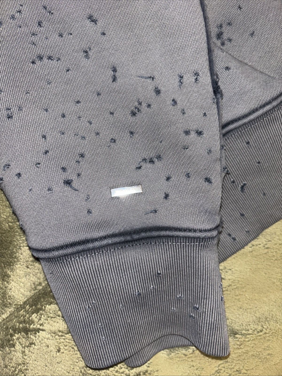 Amiri Amiri washed shotgun crewneck Size US XL / EU 56 / 4 - 6 Thumbnail