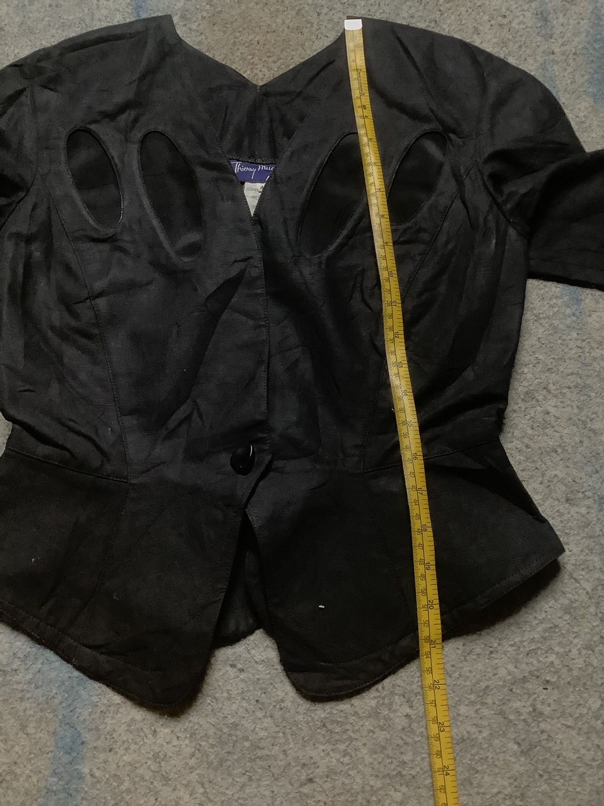 Thierry Mugler Thierry Mugler Archive 1978 Blazzer Size M / US 6-8 / IT 42-44 - 11 Thumbnail