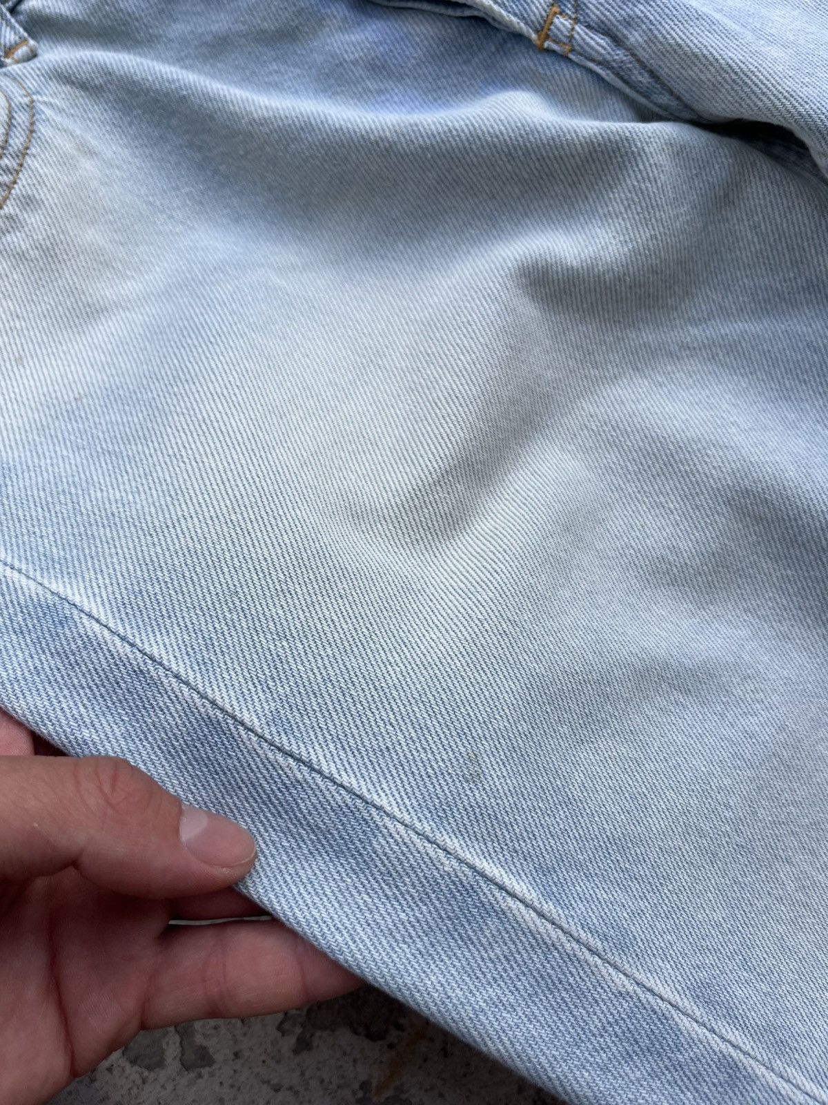 Maison Margiela Maison Margiela MM6 Flared Dirty Faded Jeans Denim Pants Size 27" / US 4 / IT 40 - 14 Thumbnail