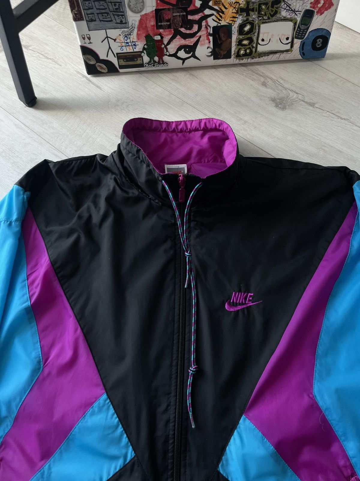 Nike Vintage 80's Nike Windbreaker Jacket Y2K Size US M / EU 48-50 / 2 - 3 Thumbnail