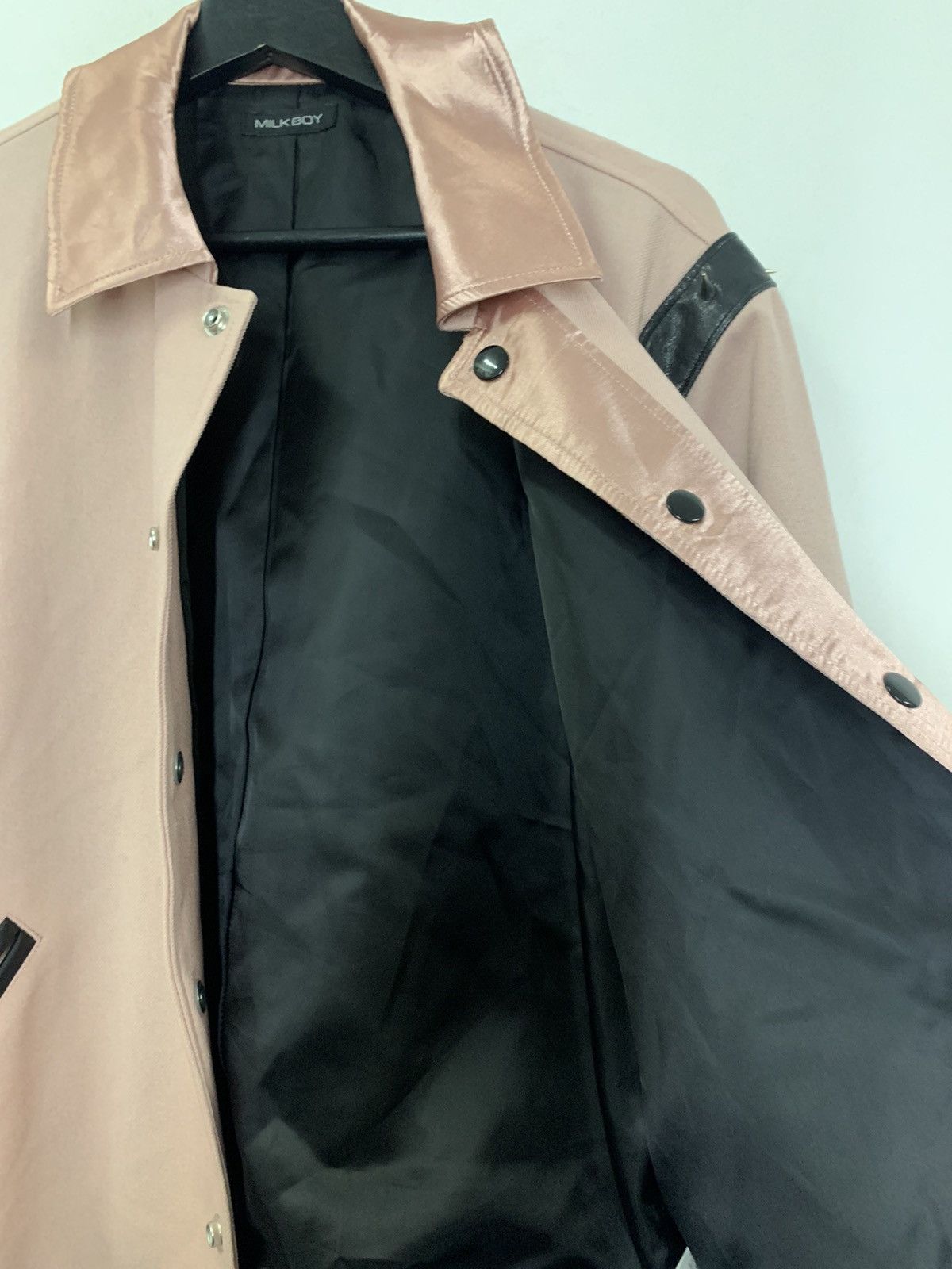 Japanese Brand MILKBOY Cyber Punk Thin Varsity Spike Teddy Size US M / EU 48-50 / 2 - 8 Thumbnail