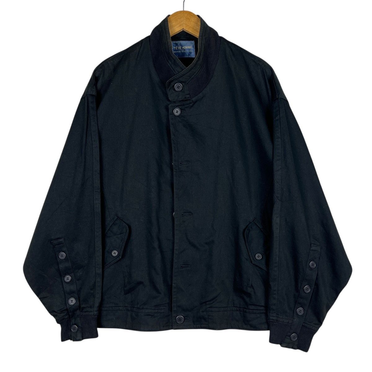 Tete Homme 🔥 Vintage Tete Homme Par Katoh kazutaka Big Logo Jacket Size US L / EU 52-54 / 3 - 2 Thumbnail