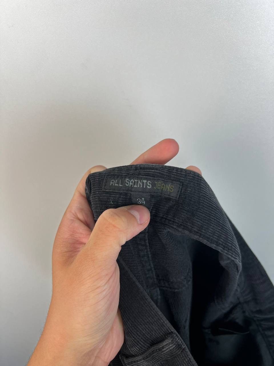 Allsaints Allsaints Jeans 00s vintage luxury velvet pants size 34 Size US 34 / EU 50 - 3 Thumbnail