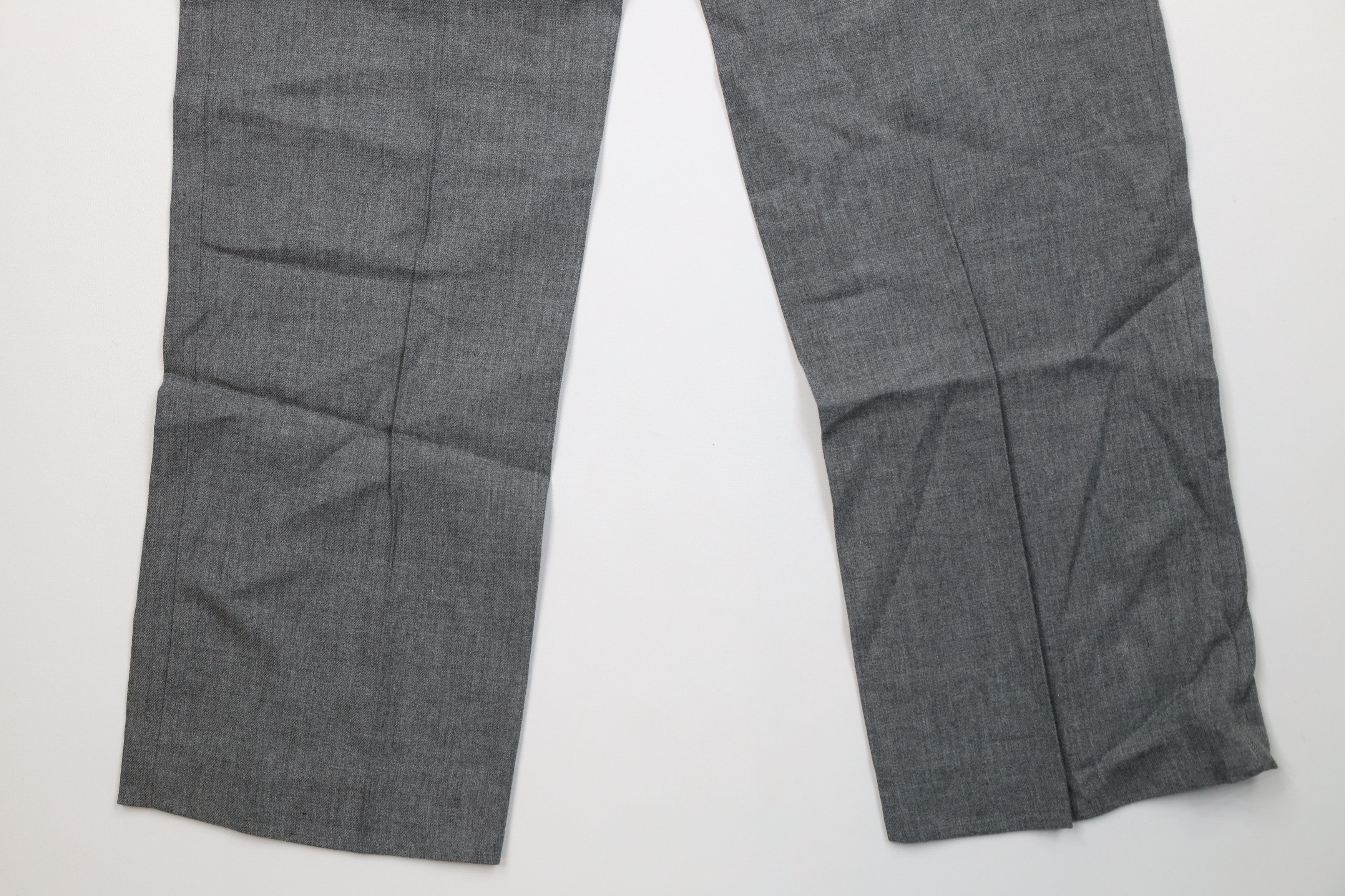 Vintage Vintage 90s Streetwear Wide Leg Chino Pants Heather Gray Size US 34 / EU 50 - 13 Thumbnail