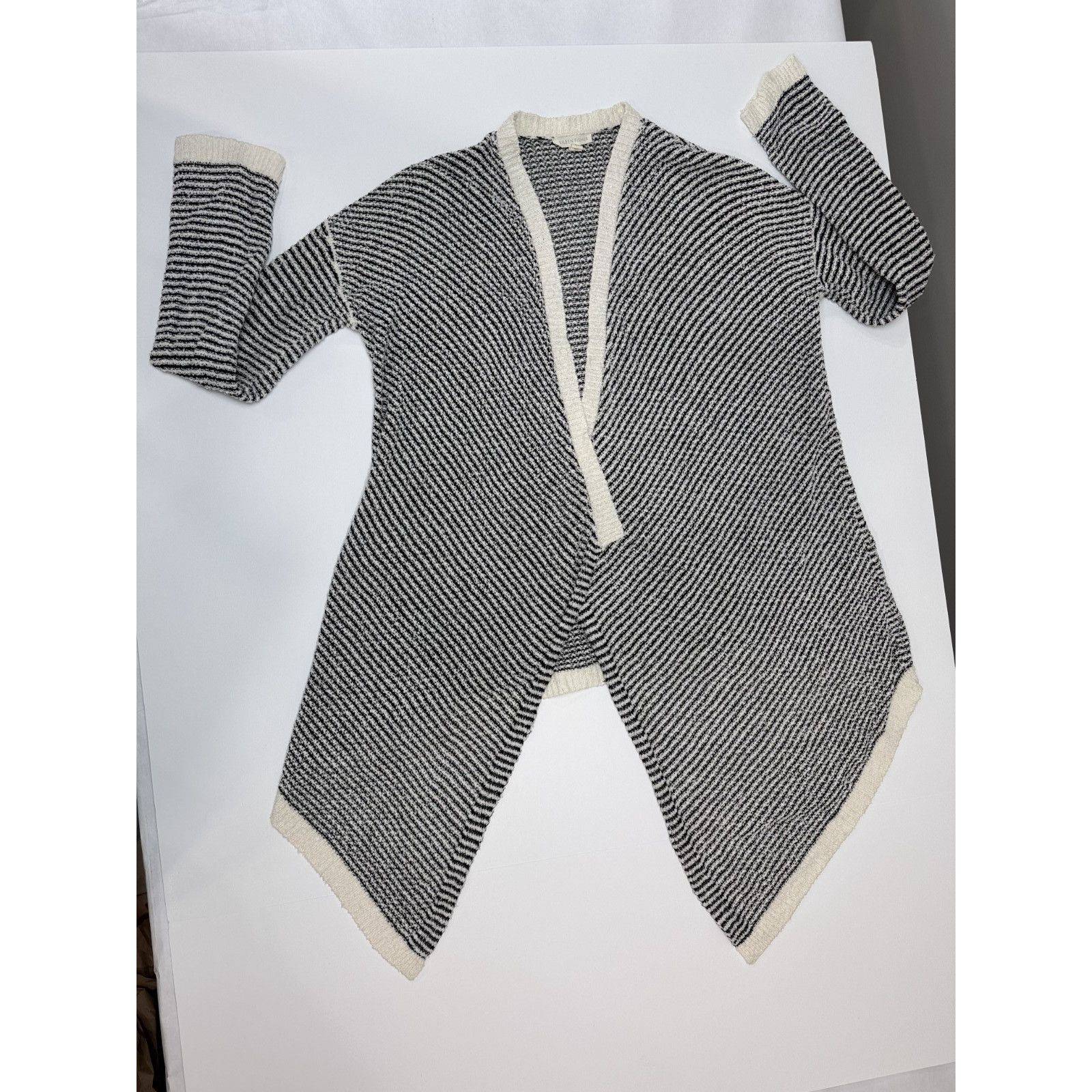 Eileen Fisher Eileen Fisher Organic Cotton Open Front Sweater Small Size S / US 4 / IT 40 - 5 Thumbnail