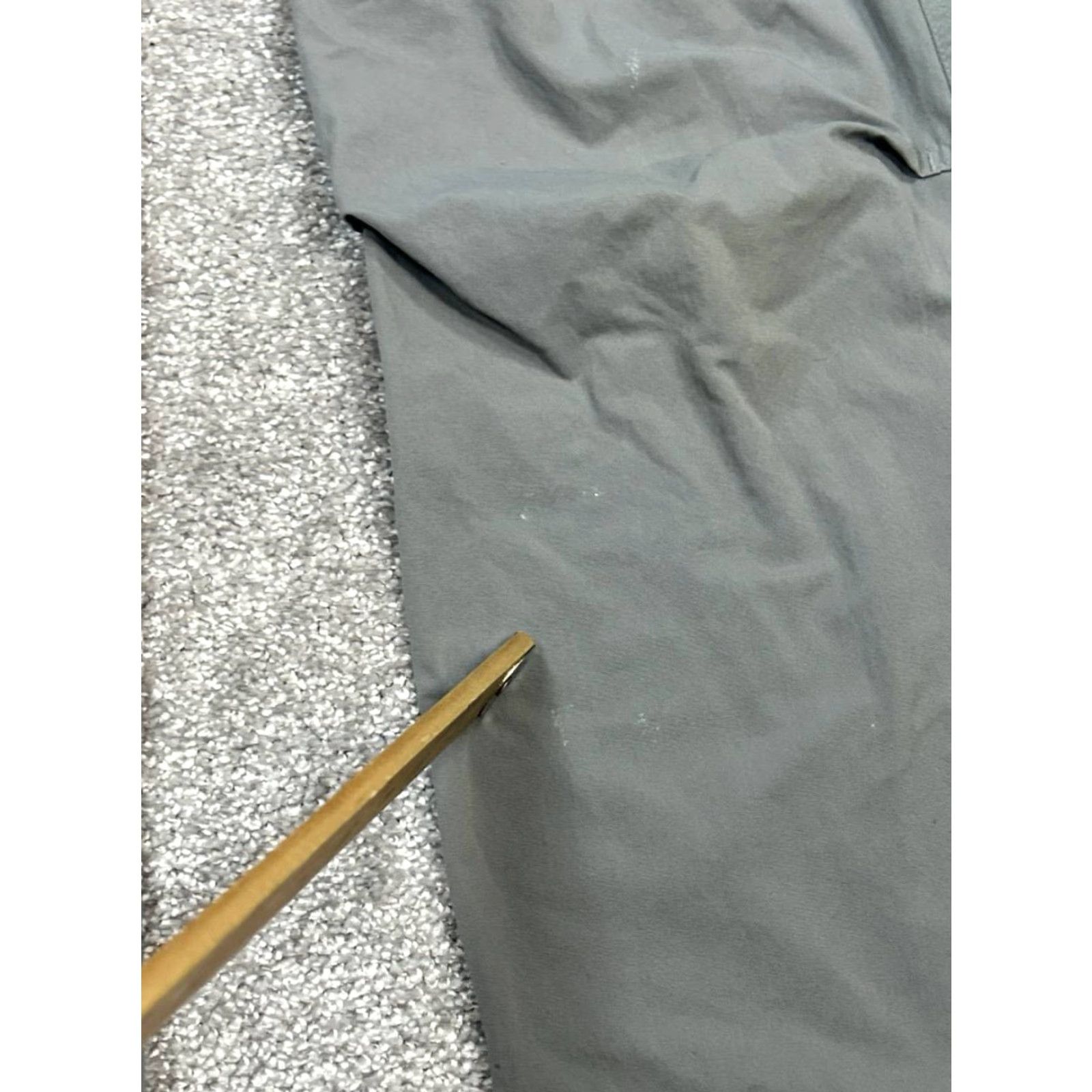 Vintage REI Co Op Pants Womens 4 Gray Mid Rise Straight Leg Roll Up Size 27" / US 4 / IT 40 - 2 Thumbnail