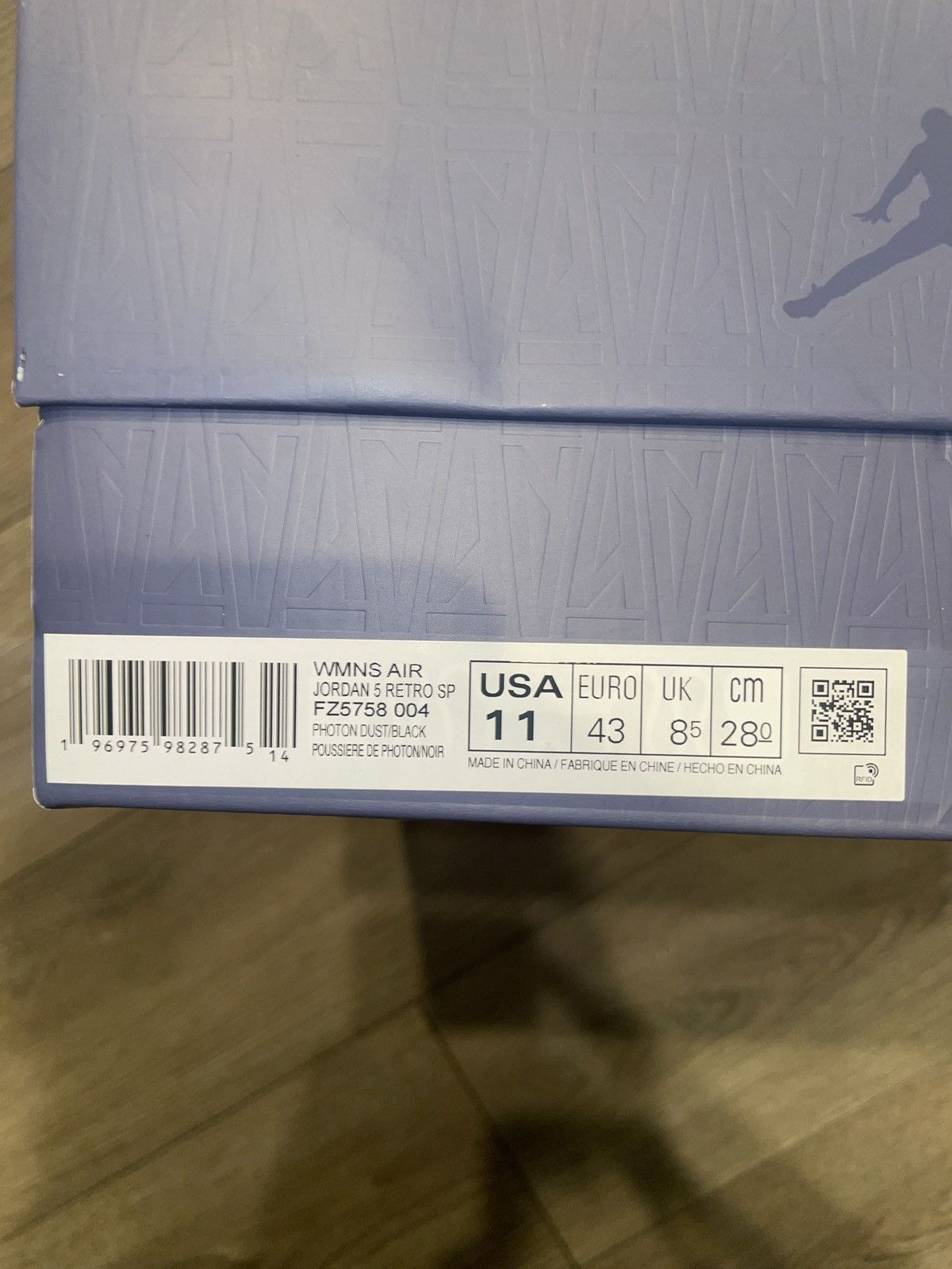 A Ma Maniére x Jordan 5 ‘Dawn’ - Size 9.5M
