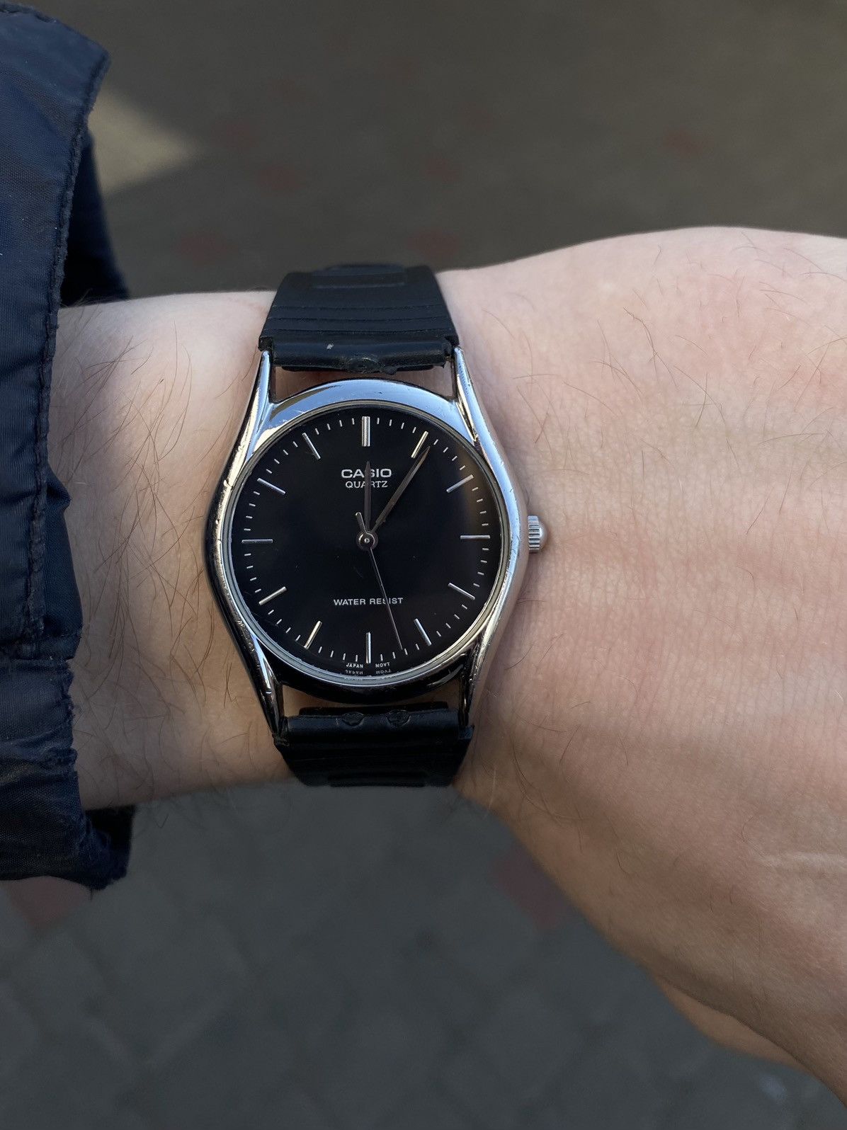 Casio Classic Casio Quartz Black Dial Watch – Japanese brand Size ONE SIZE - 1 Thumbnail