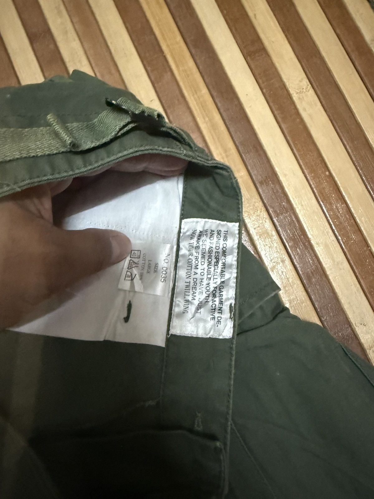 Japanese Brand Vintage Military Style Cargo Pants / Japan Streetwear W Size US 32 / EU 48 - 6 Thumbnail