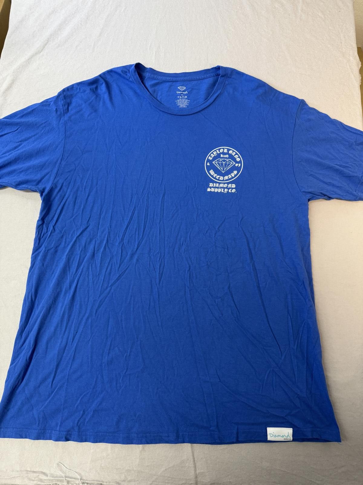 Diamond Supply Co. Diamond Supply Co x Weed Maps Tshirt Taylor Gang Kush OJ XXL Size US XXL / EU 58 / 5 - 2 Thumbnail