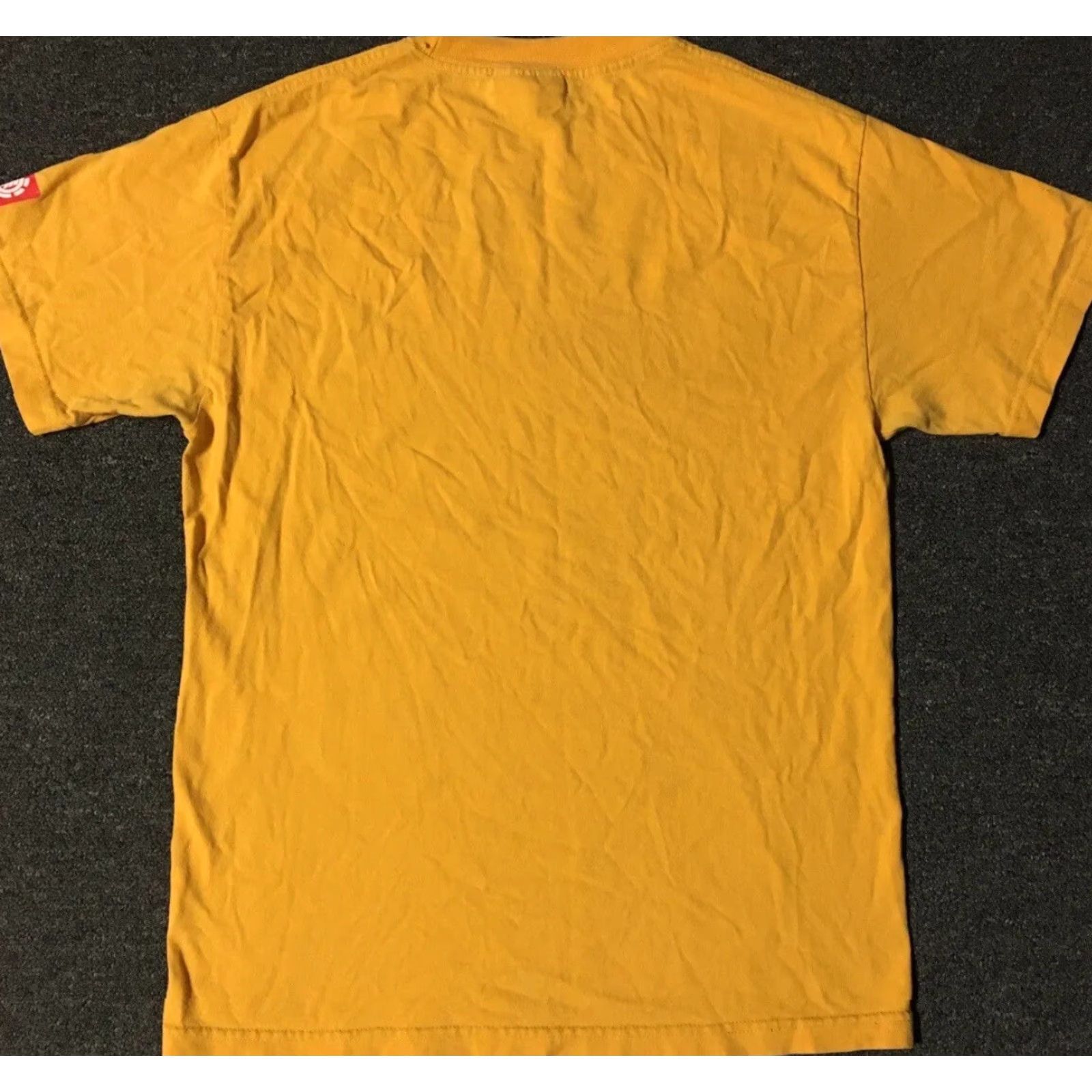 Thrasher VINTAGE 90s Element Skateboards Faded Shirt M Habitat Bam Margera Adio Skate Grunge Shirt Mens Yellow Thrasher USA Skateboarding Retro 90s Grunge Size US M / EU 48-50 / 2 - 6 Thumbnail