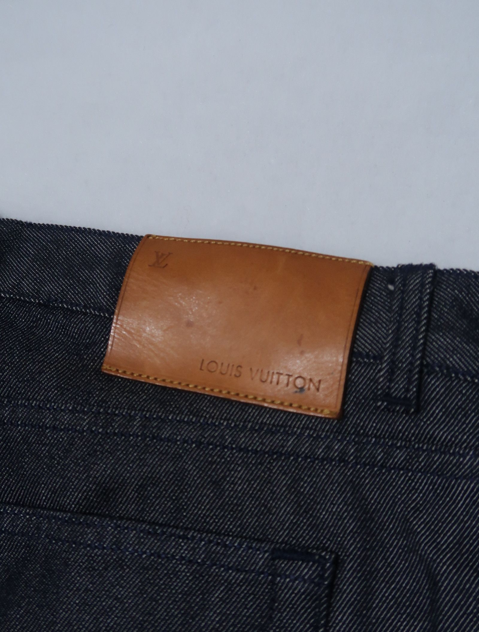 Louis Vuitton F/W 05 Selvedge Monogram Wool Denim - Marc Jacobs Era Size US 32 / EU 48 - 16 Thumbnail